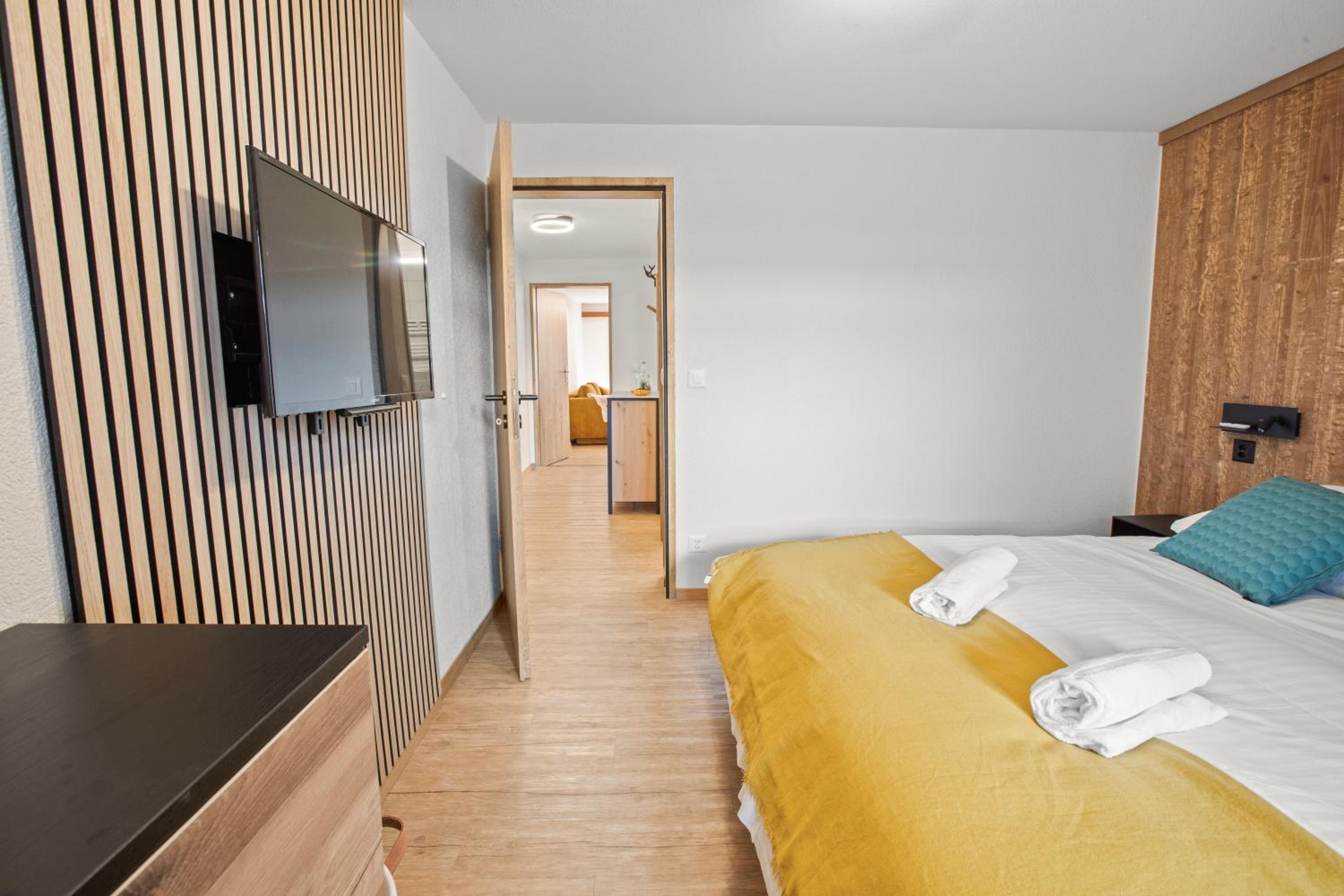 Centre de Saas-Fee - 2 chambres - balcon & patio