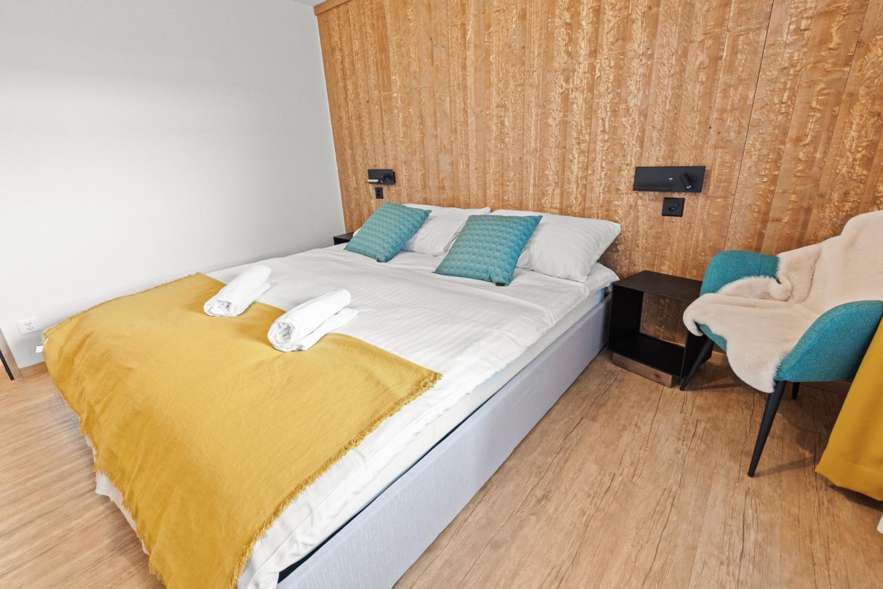 Centre de Saas-Fee - 2 chambres - balcon & patio