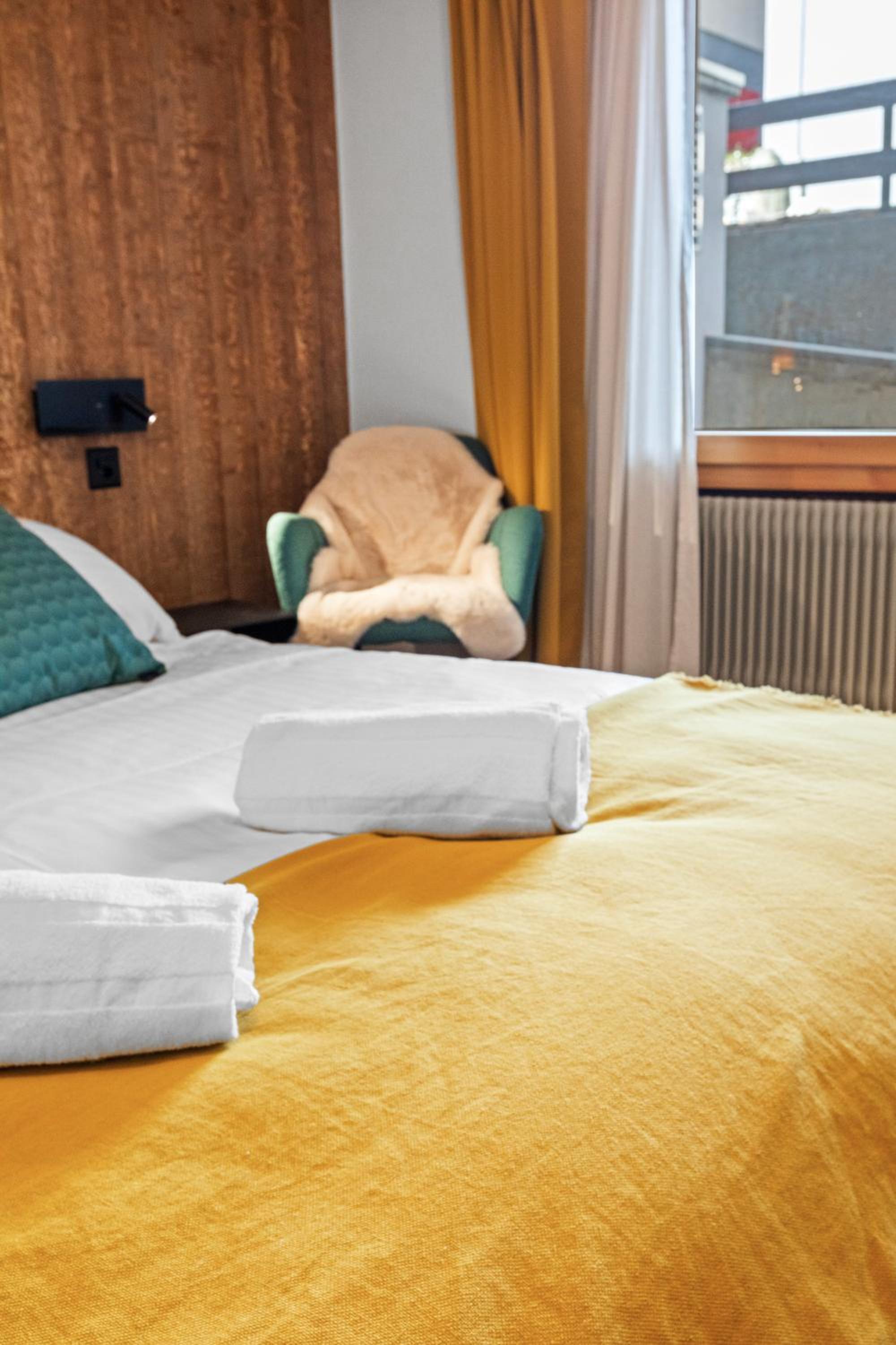 Centre de Saas-Fee - 2 chambres - balcon & patio