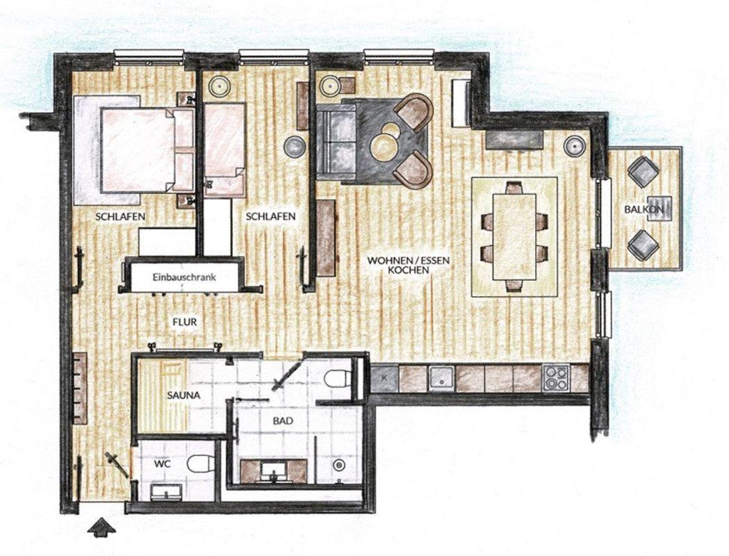 Appartmenthaus-Suedstrand-44-Wohnung-5