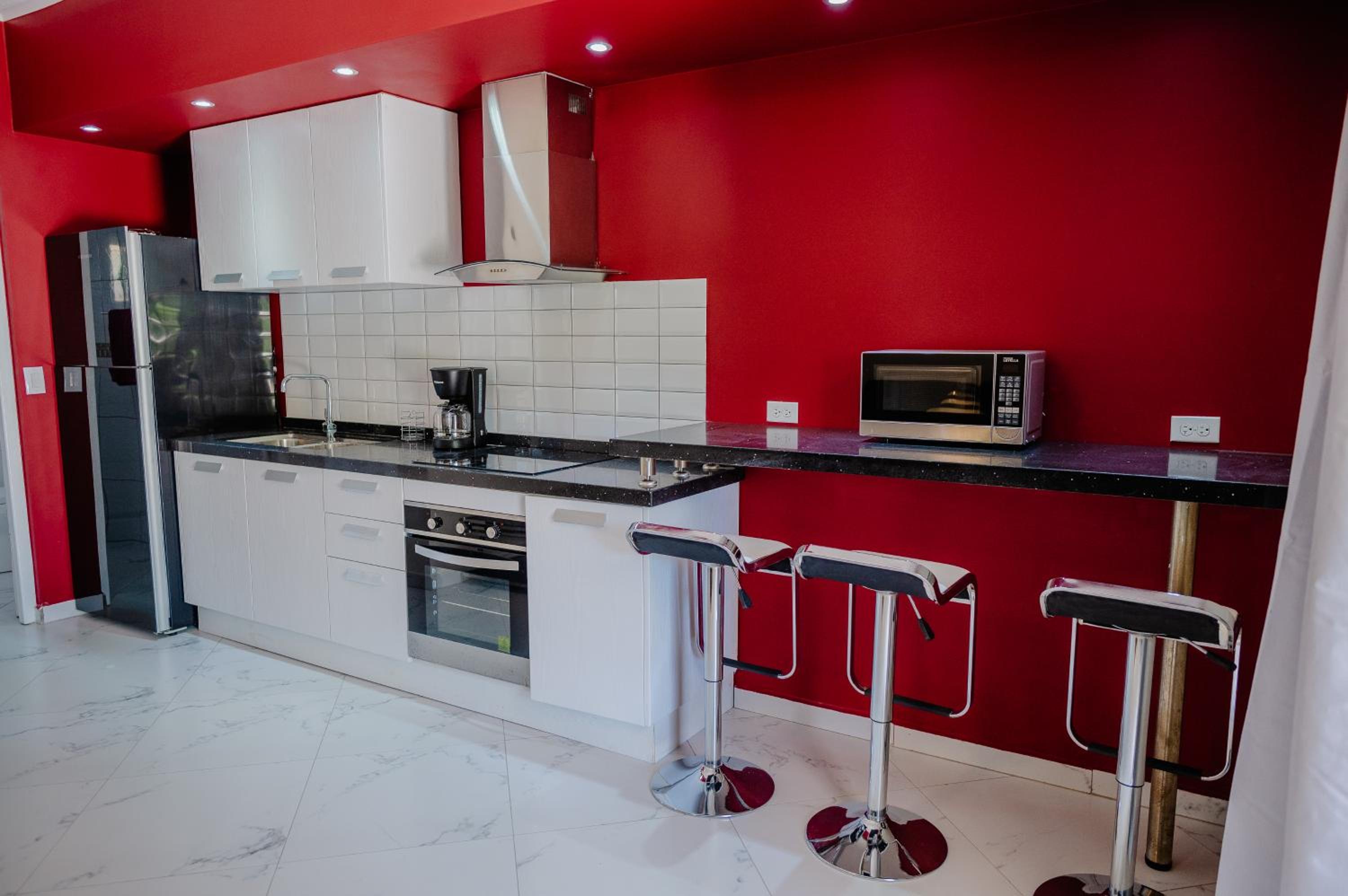 Perfect 1-bedroom-apartment 2 km from Eagle beach
