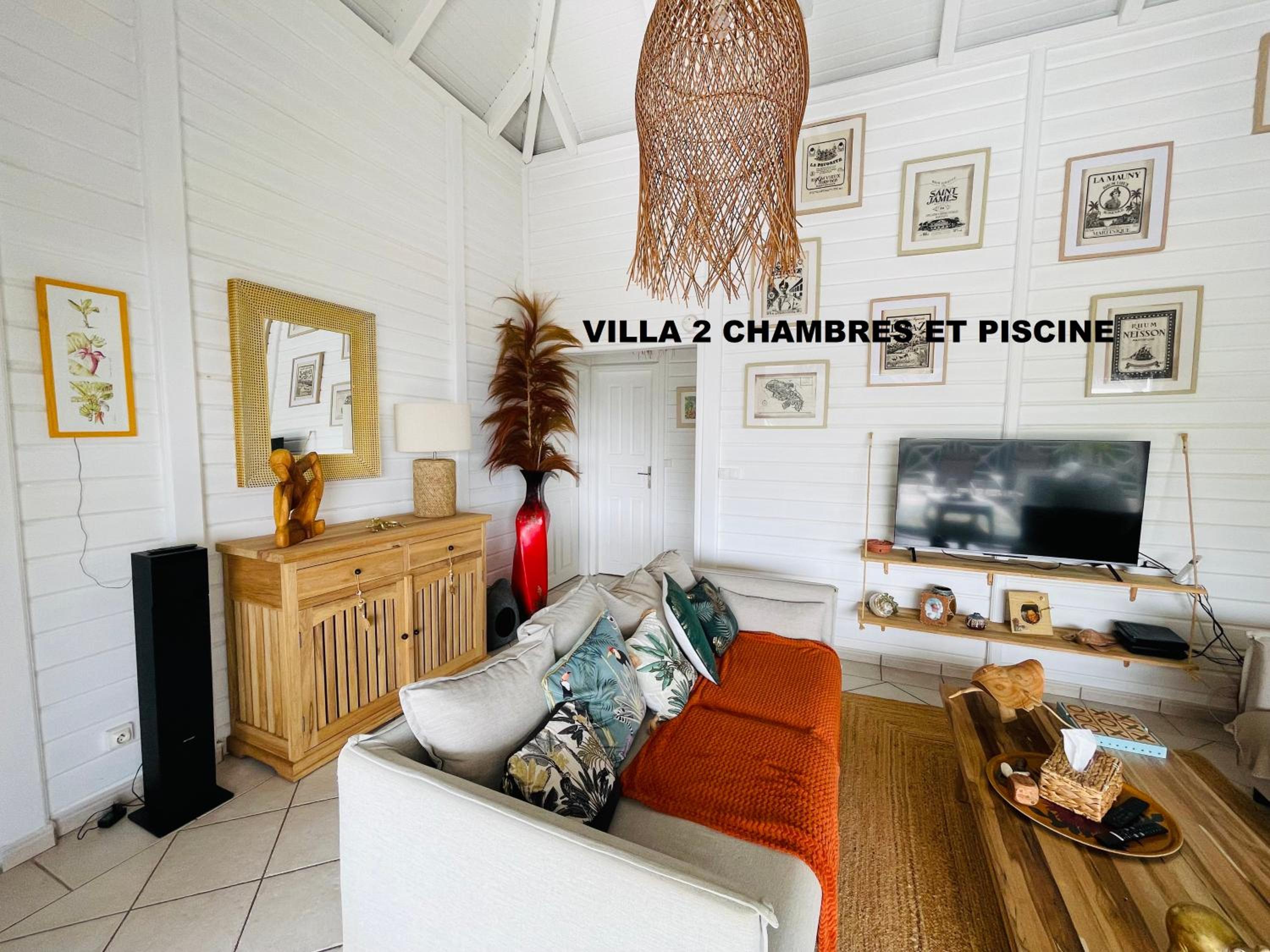 Villa Douceur Tropicale Sainte Luce vue mer