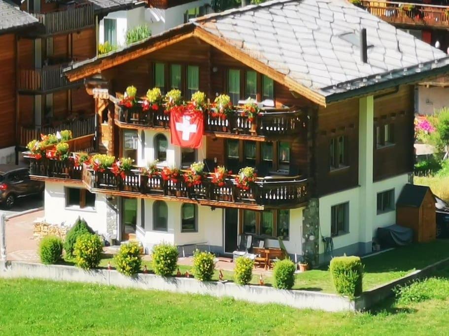 Maisonette Wohnung - Chalet Amethyst in Taesch bei Zermatt