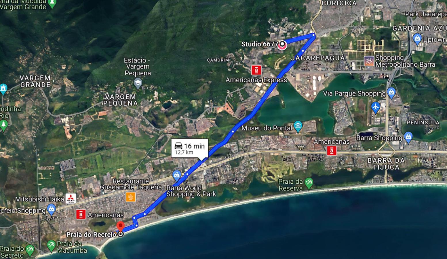 Studio das Estrelas - Belíssimo Studio perto de tudo, com lazer completo! Na Barra Tijuca!