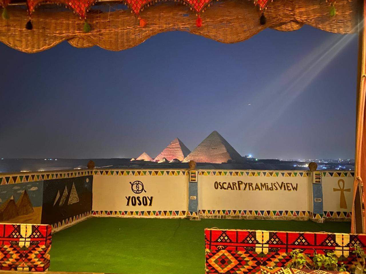 Oscar pyramids view