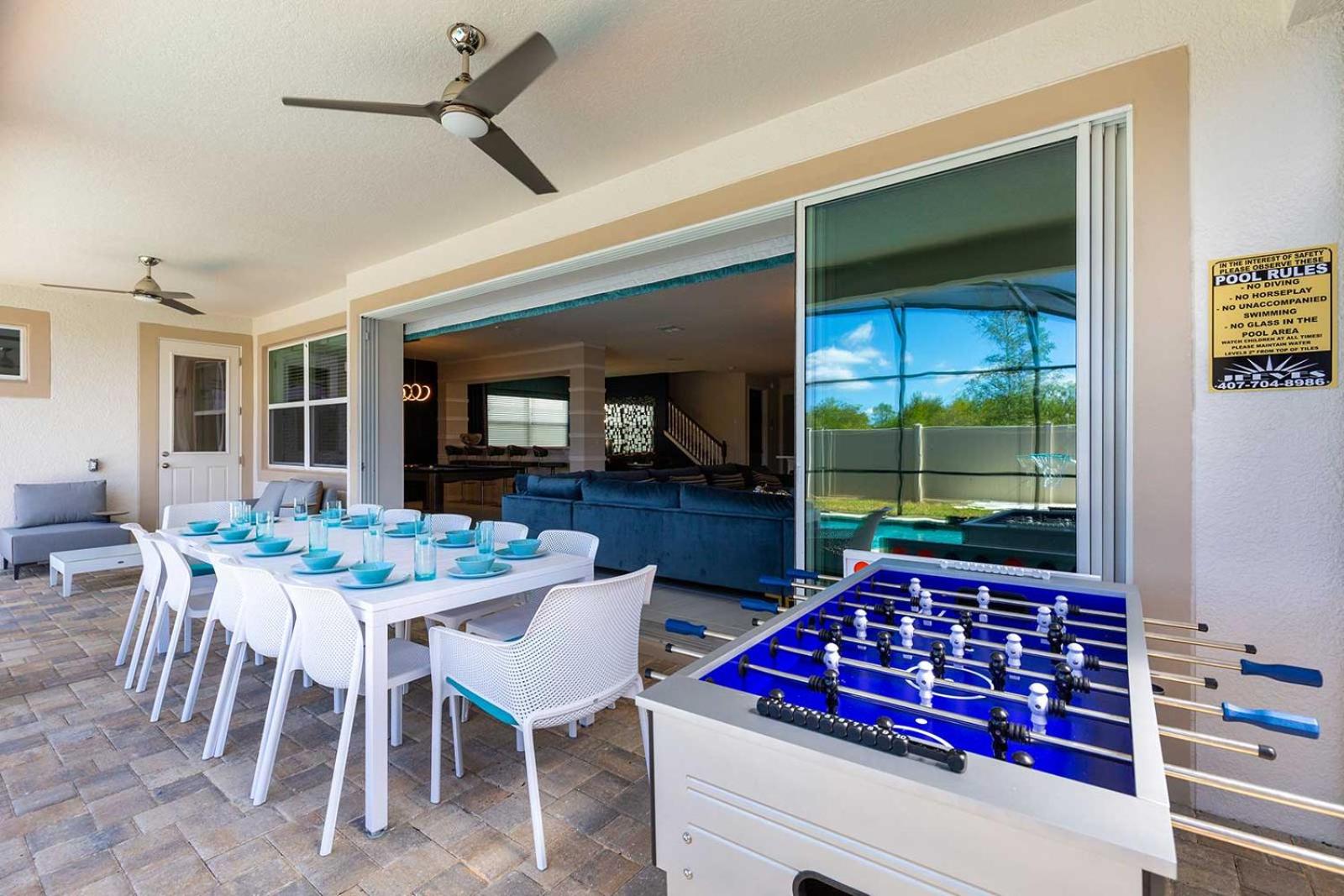 Chic Villa with Dino BR, Theater, Arcade & Pool Table view 5