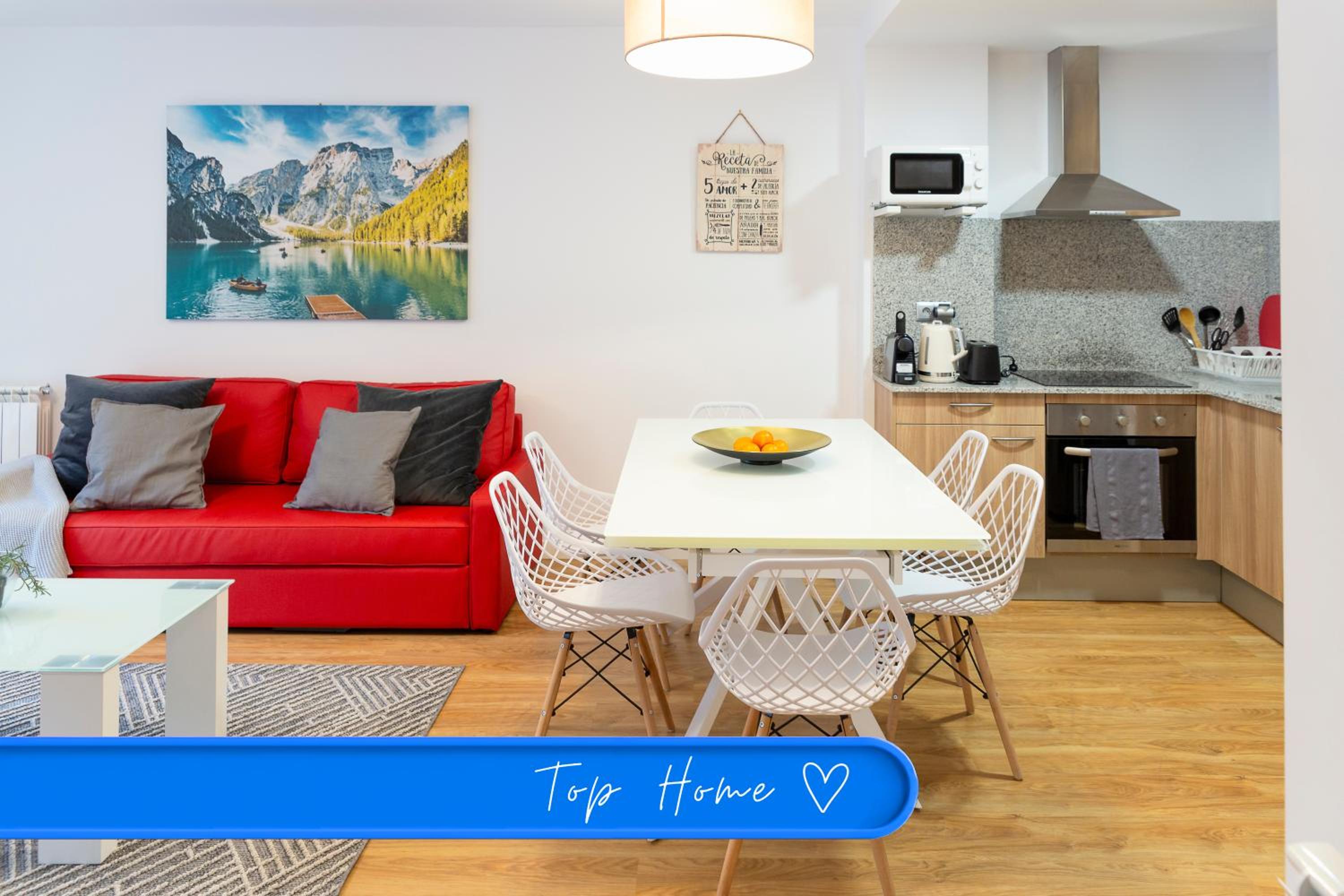 Refugio de Montaña, Terraza con Vistas y Parking I AndBnB