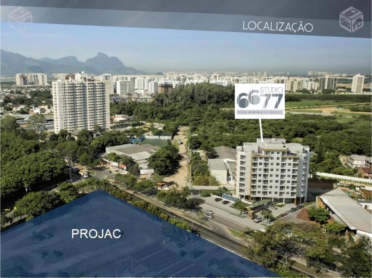 Studio das Estrelas - Belíssimo Studio perto de tudo, com lazer completo! Na Barra Tijuca!