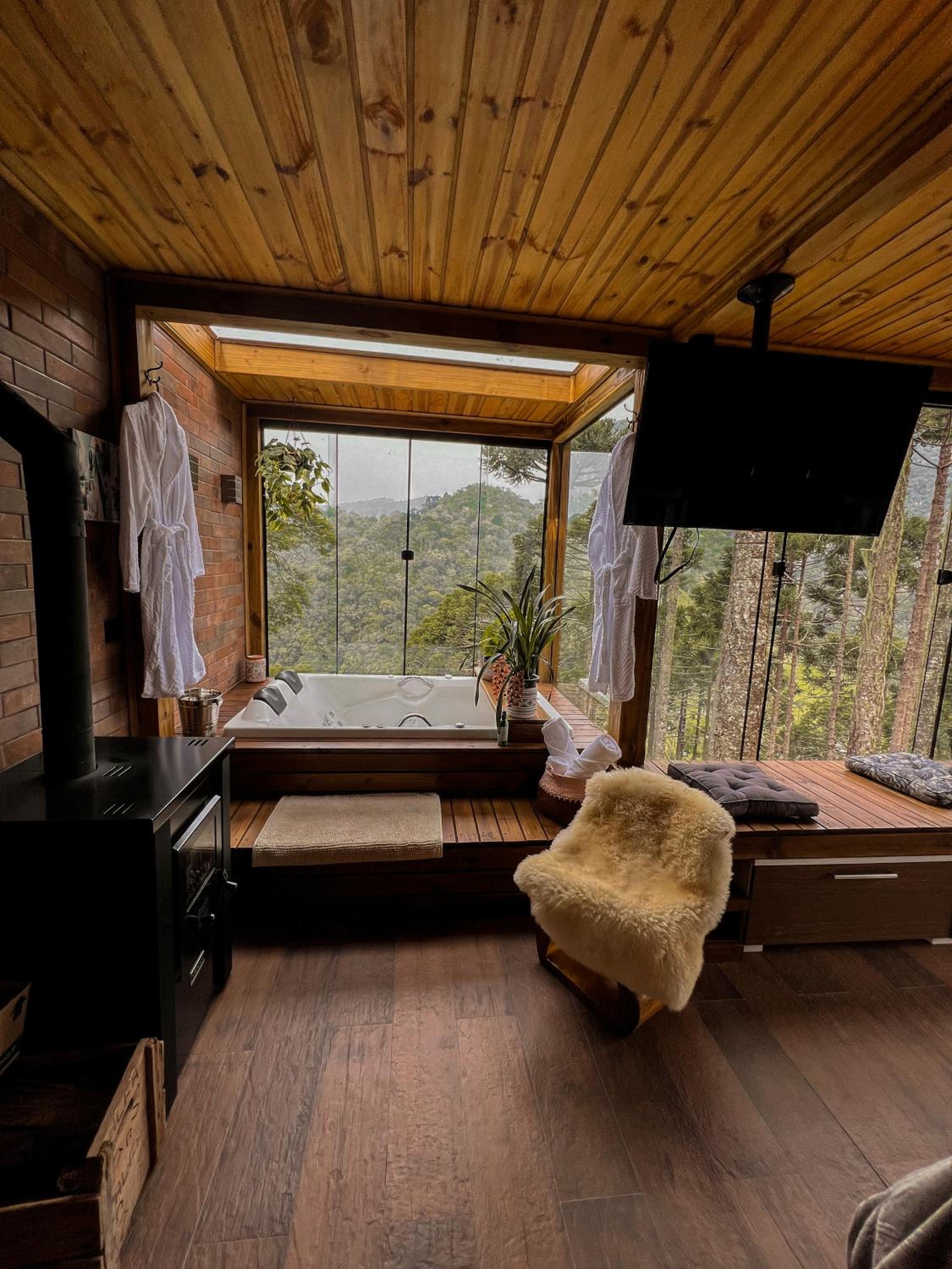 Eco Cabanas Kaapuã - Cabana Mandaçaia
