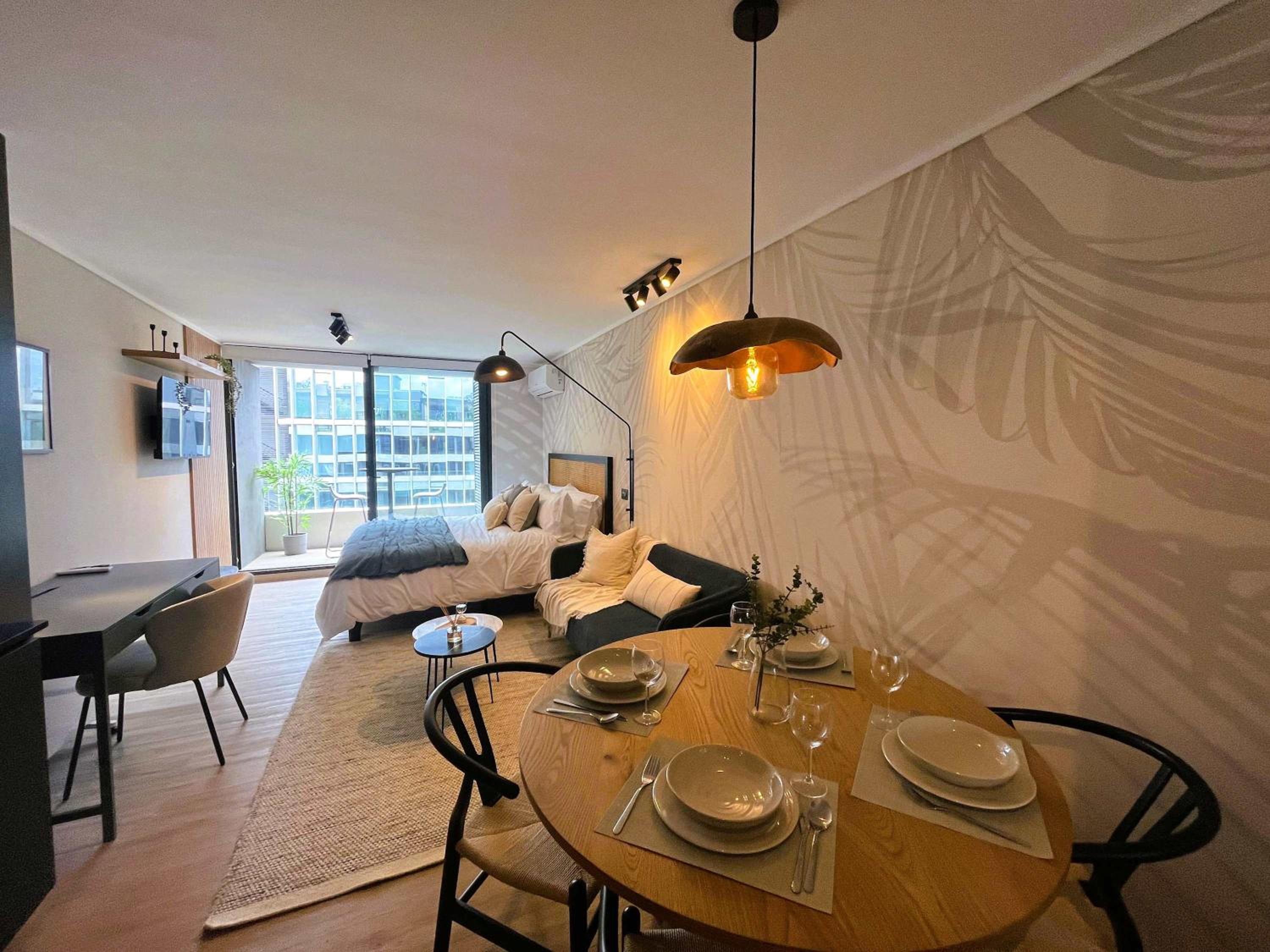 HOM I Inmejorable y Luminoso Estudio en Las Condes