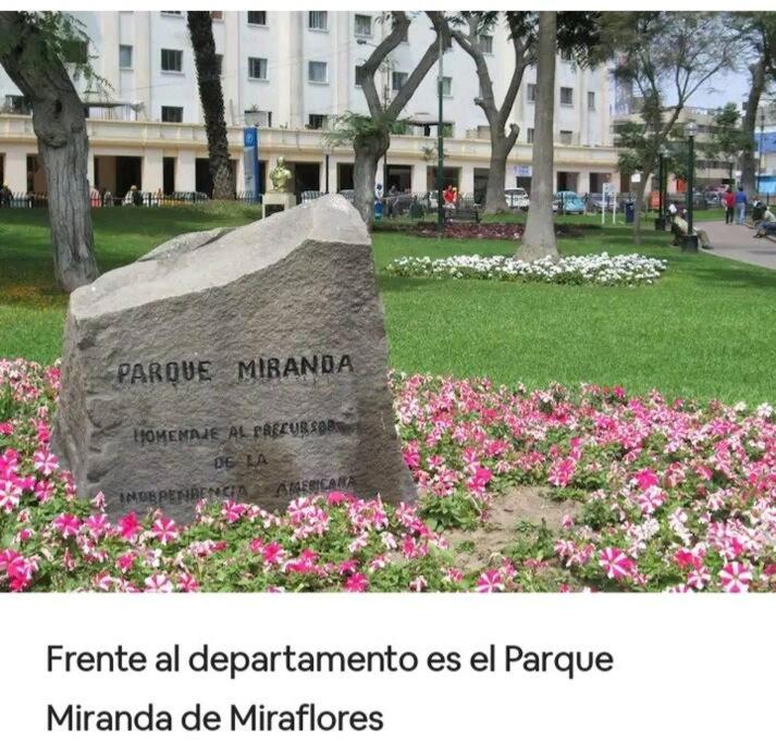 Acogedor deparmento cerca Óvalo Miraflores