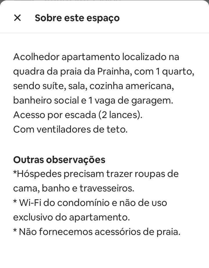 Apartamento na Prainha - Localização privilegiada e pertinho da praia