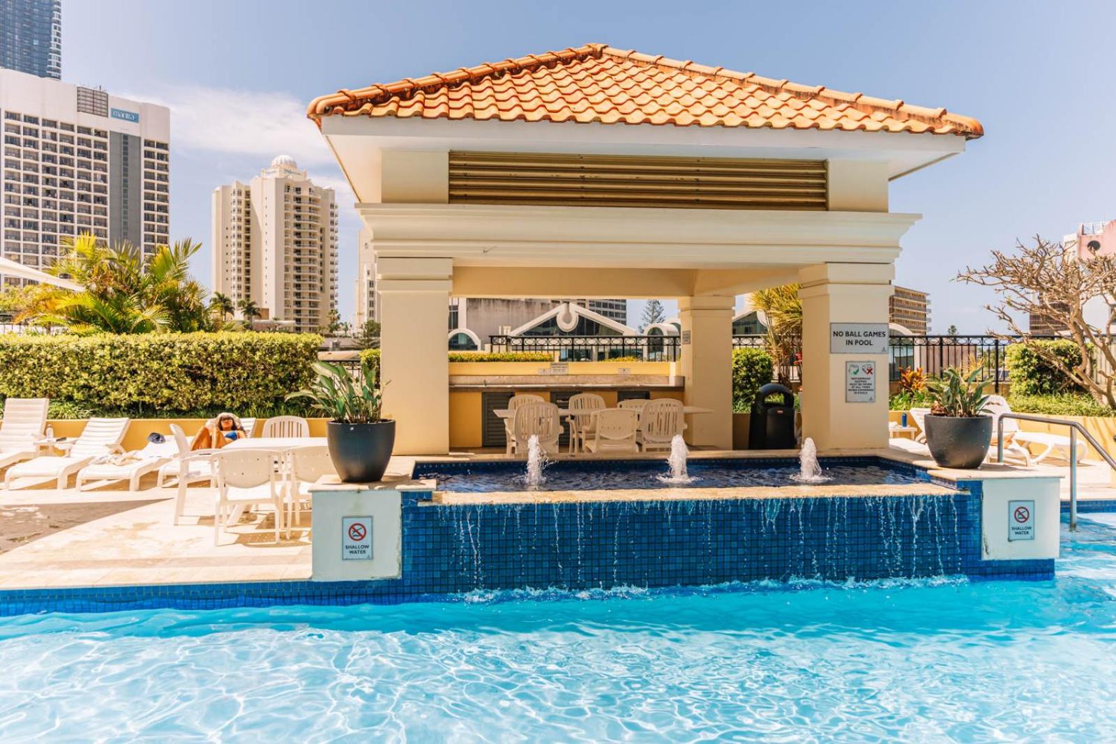 Resort Style Chevron Apartments Surfers Paradise by Gold Coast Travels
