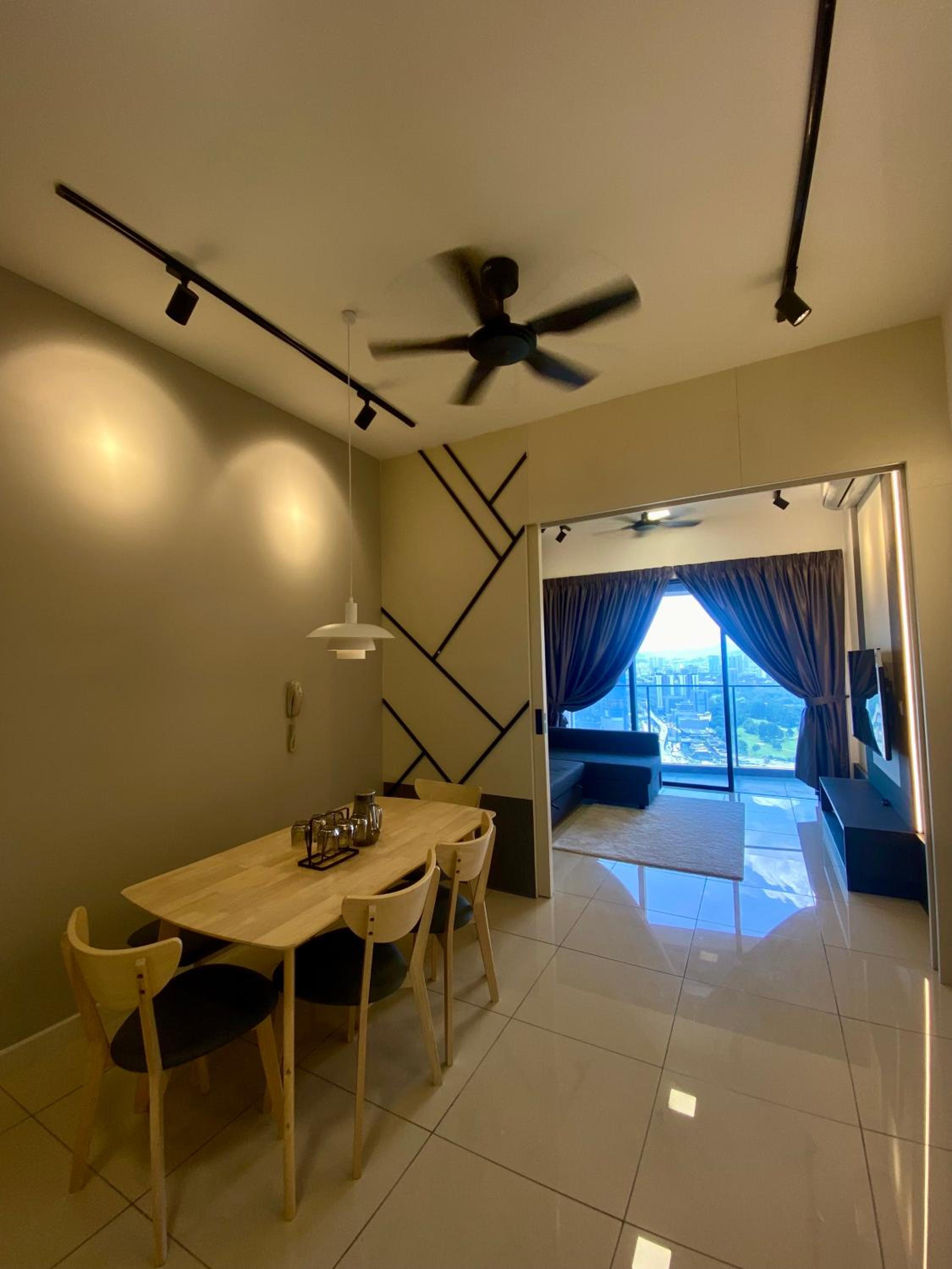 TOP FLOOR 3BR apartment in KL for 6Pax