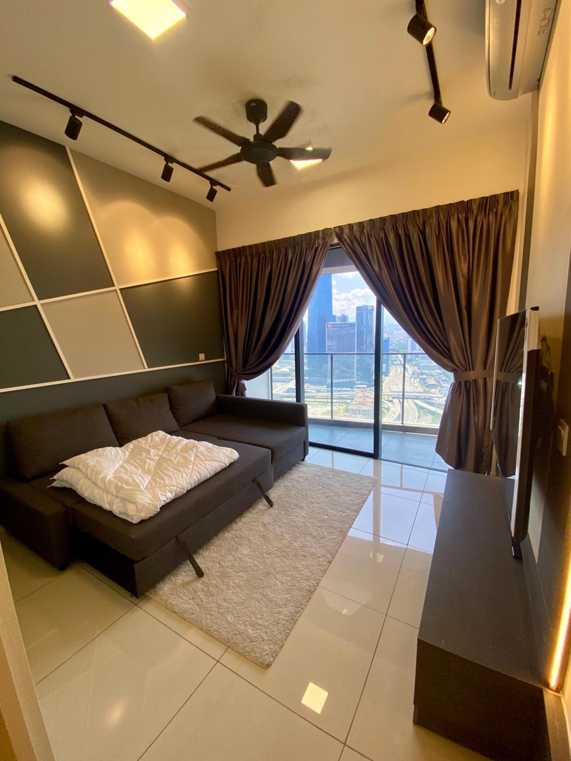 TOP FLOOR 3BR apartment in KL for 6Pax