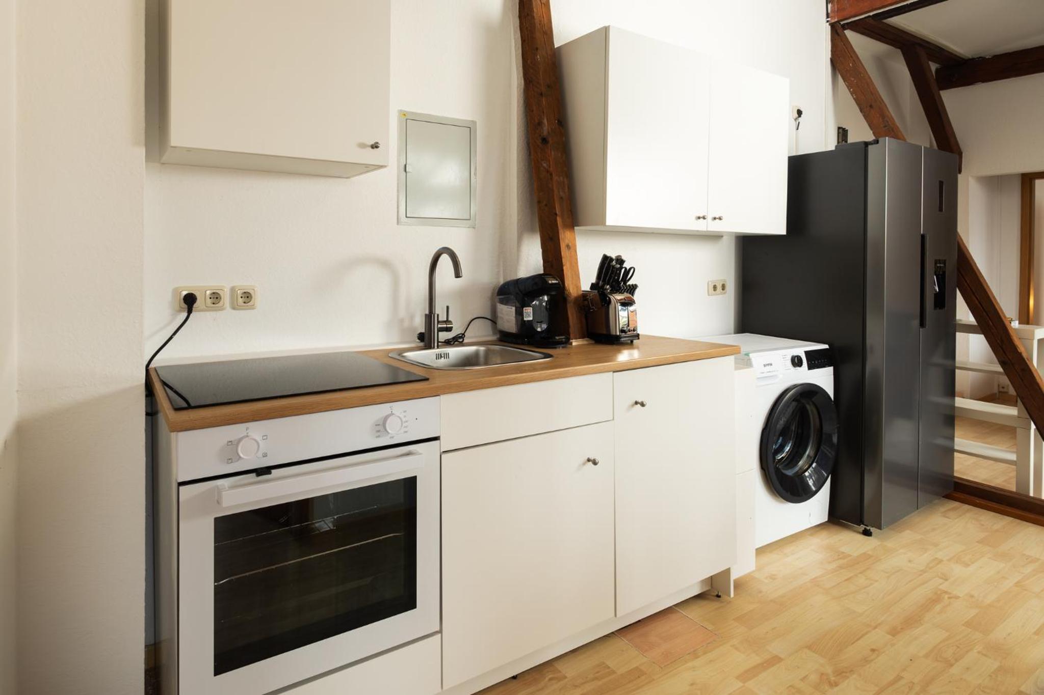 Helle & gemütliche Dachwohnung mit Terasse