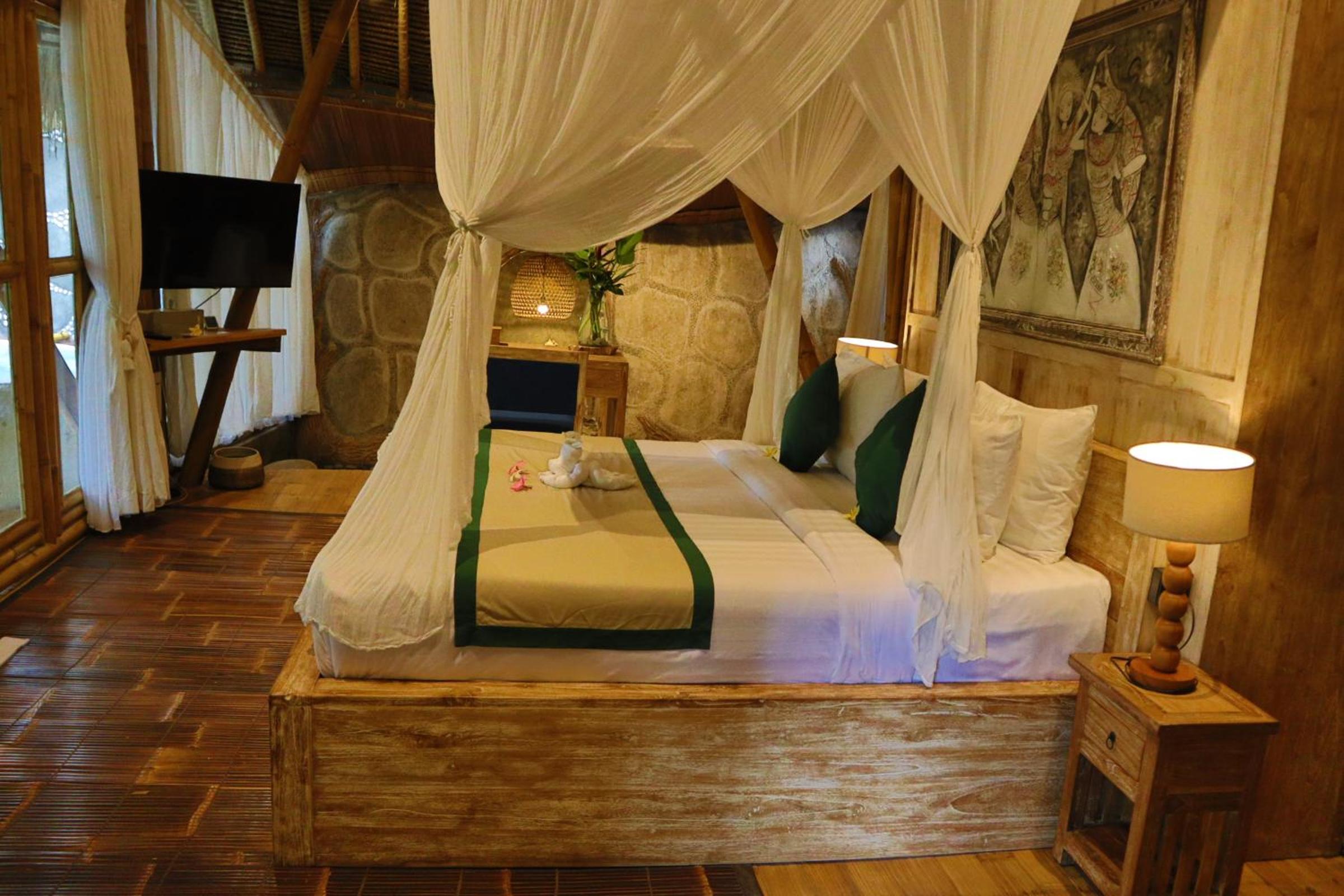Romantic Bamboo Villa at Marni Villa Ubud view 5
