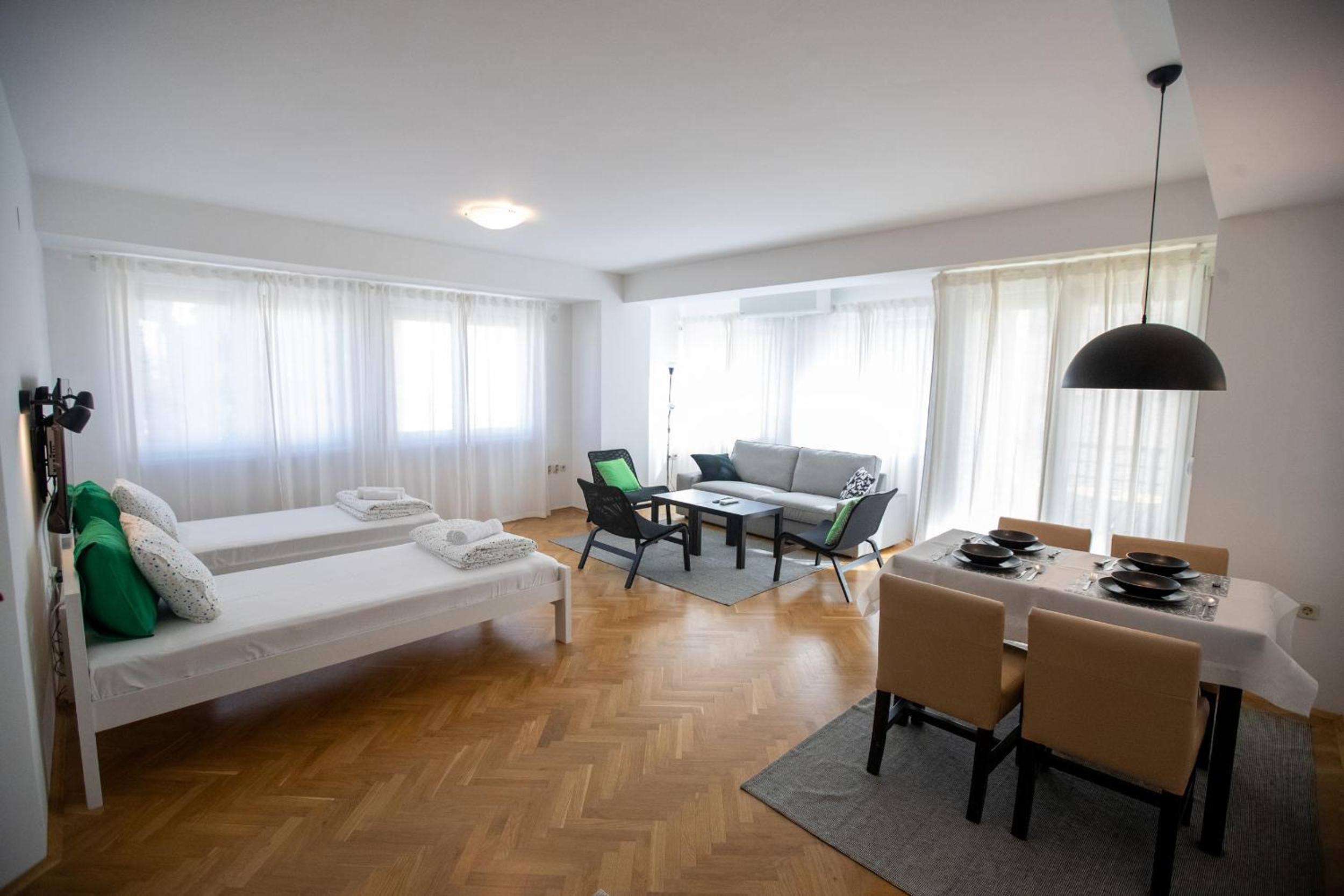StayLux Balcony Free Parking City Center Apartment in Ohrid Near Lake view 4