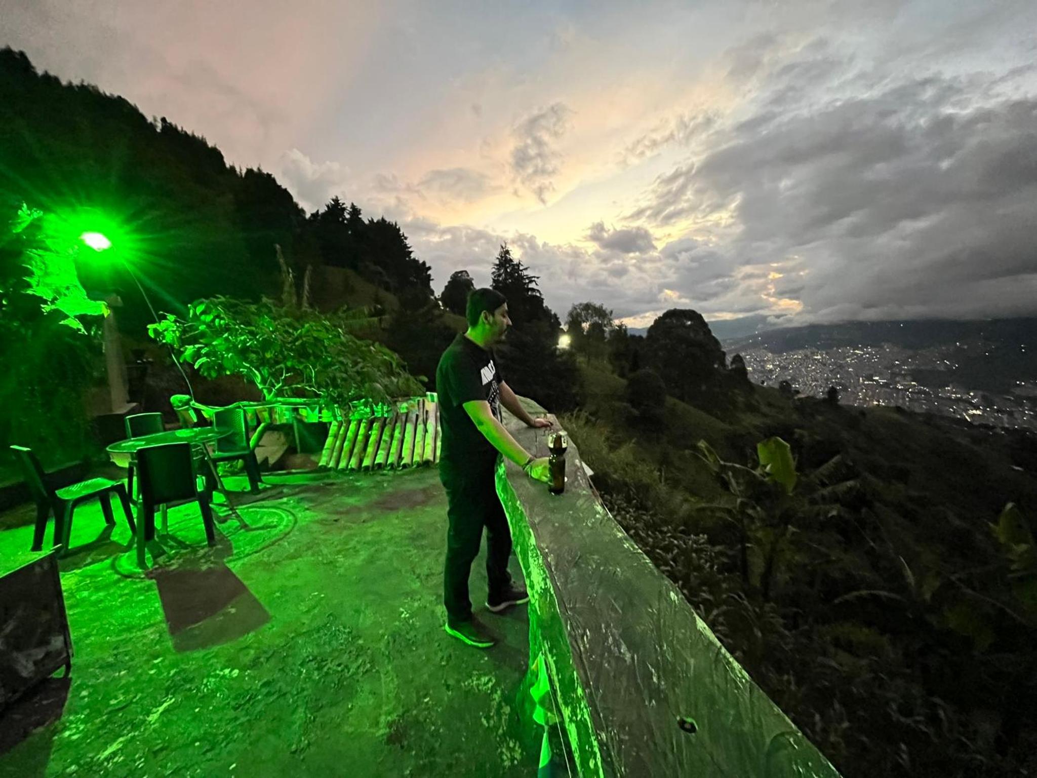 Cabaña Parque Arvi vista panorámica