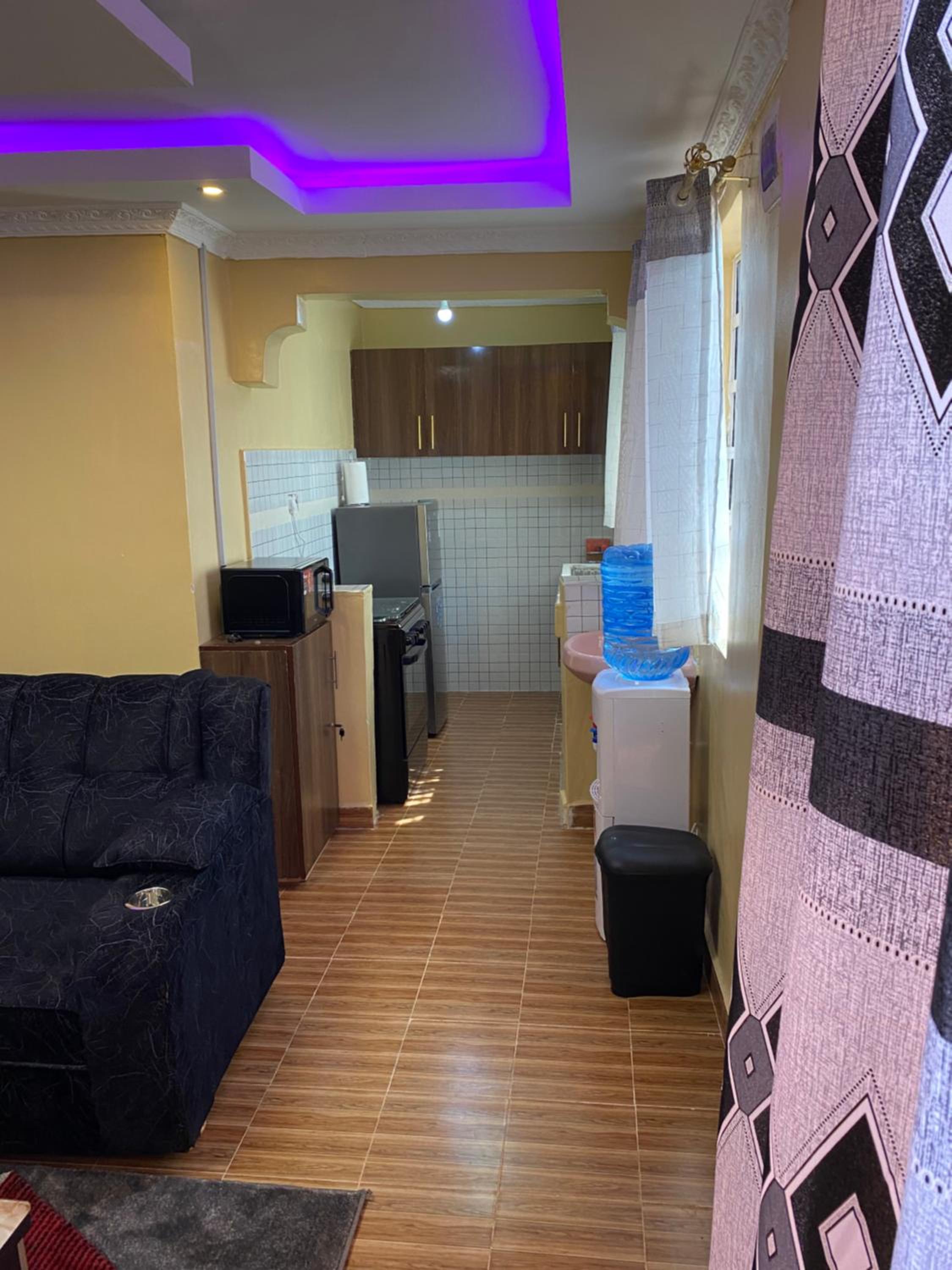 Tsavo Apartments Ogembo Deluxe one bedroom apartment view 3