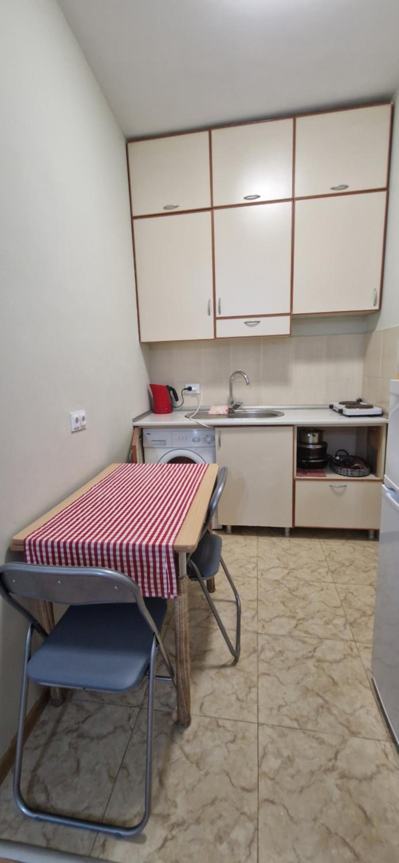 small apartment with balcony Near club bassiani view 5
