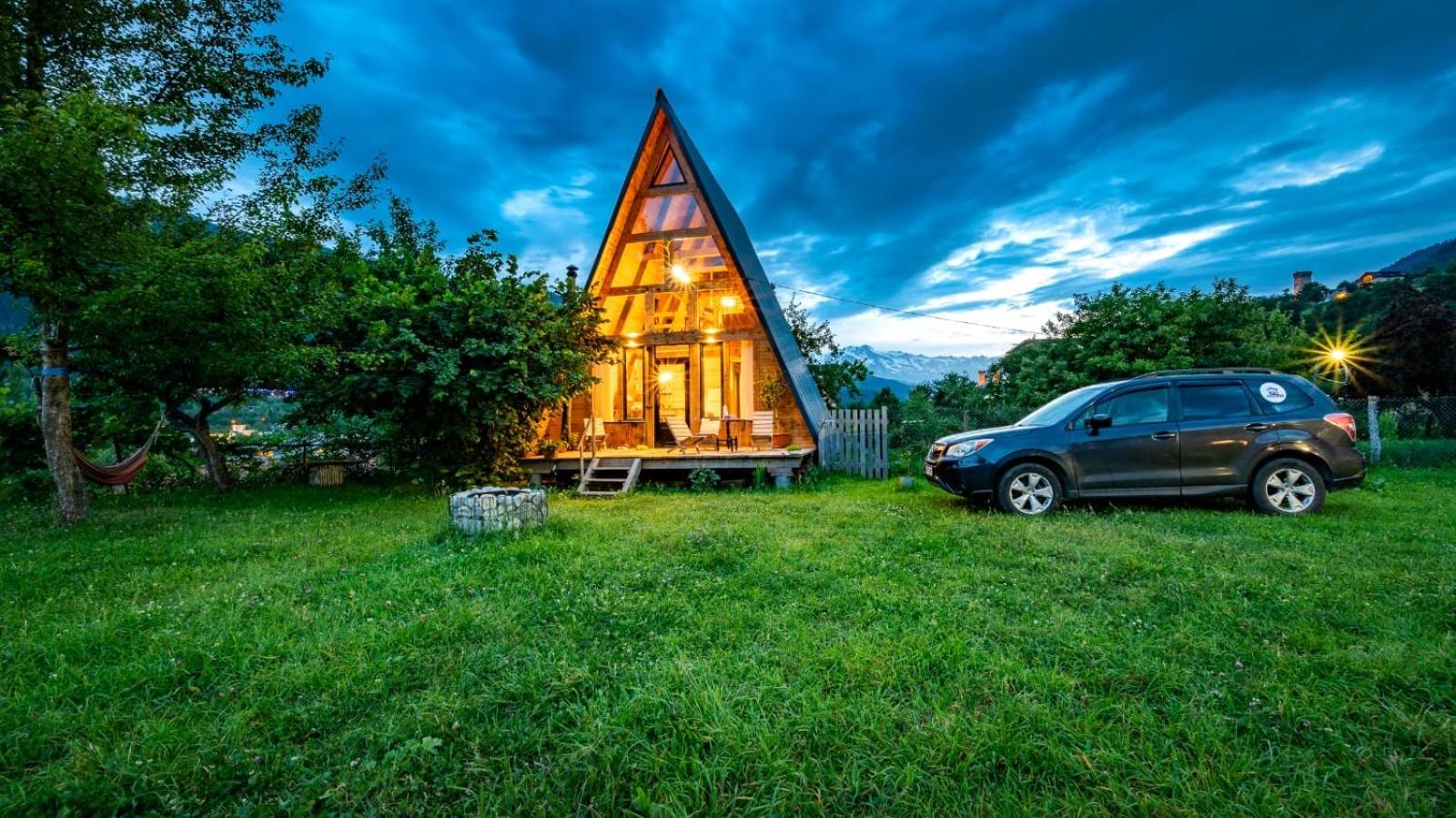 A-frame mestia view 2