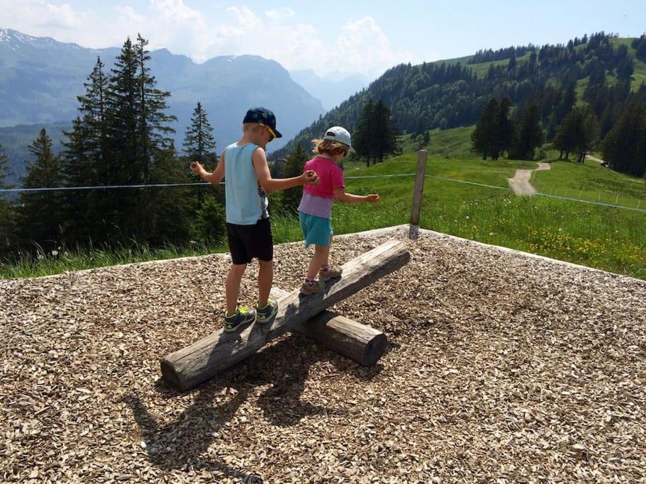 Ferienwohnung Brunni-Lodge direkt im Skigebiet
