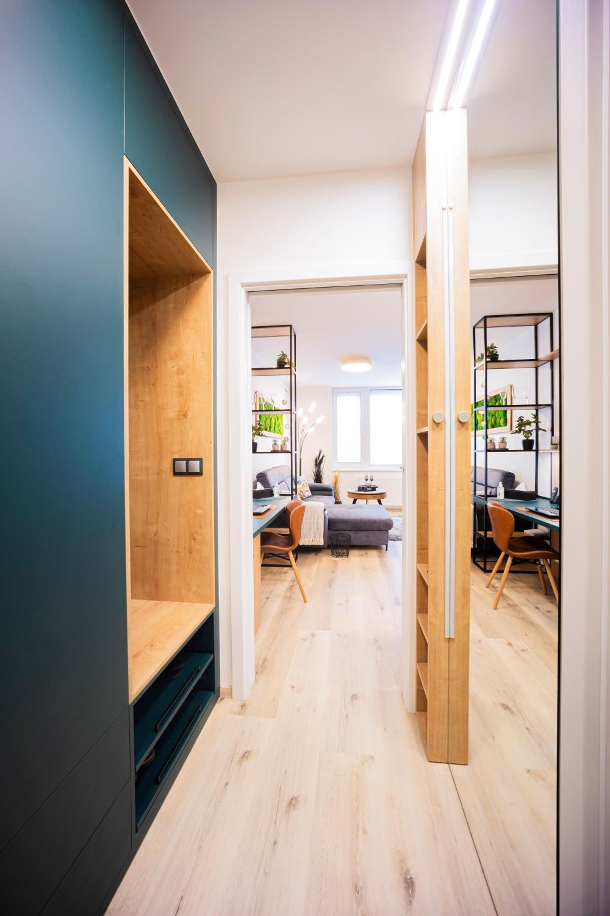 DH Vankovka Design 1kk Apartment - 1 min Vankovka, BUS, Train - Netflix, SmartTV, Free Nespresso, Free Parking