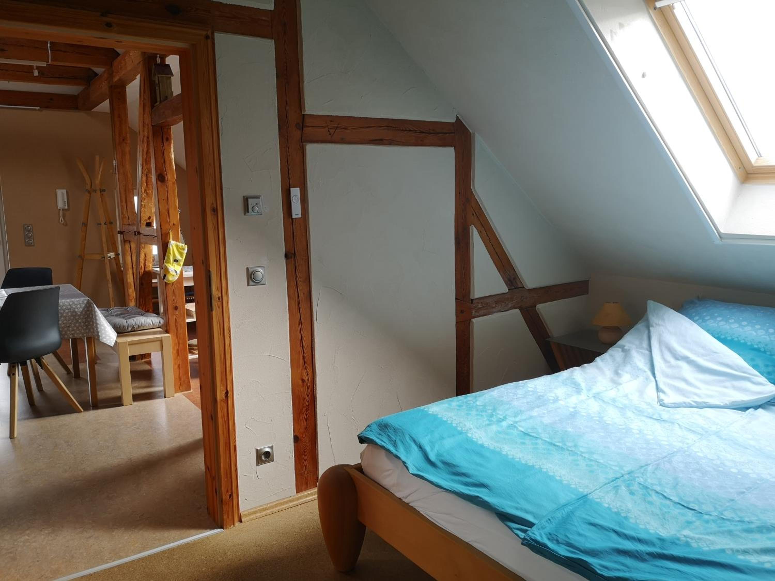 Ferienwohnung im Vogelhaus mit Dachterasse und großem Garten
