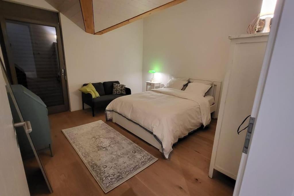 Superbe, modern step-free appartement with private Garage