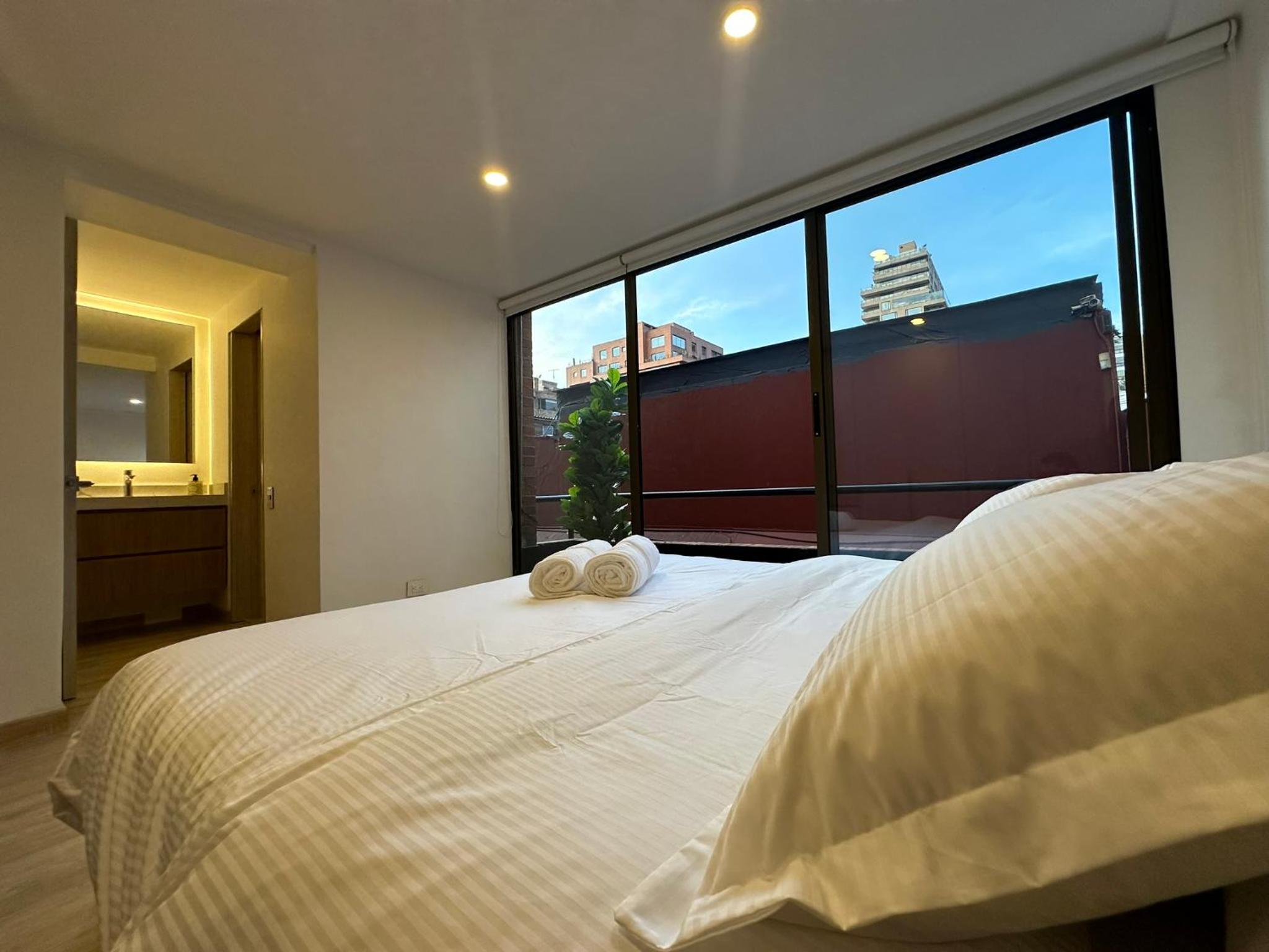 Luxury duplex two bedrooms 70 Mts