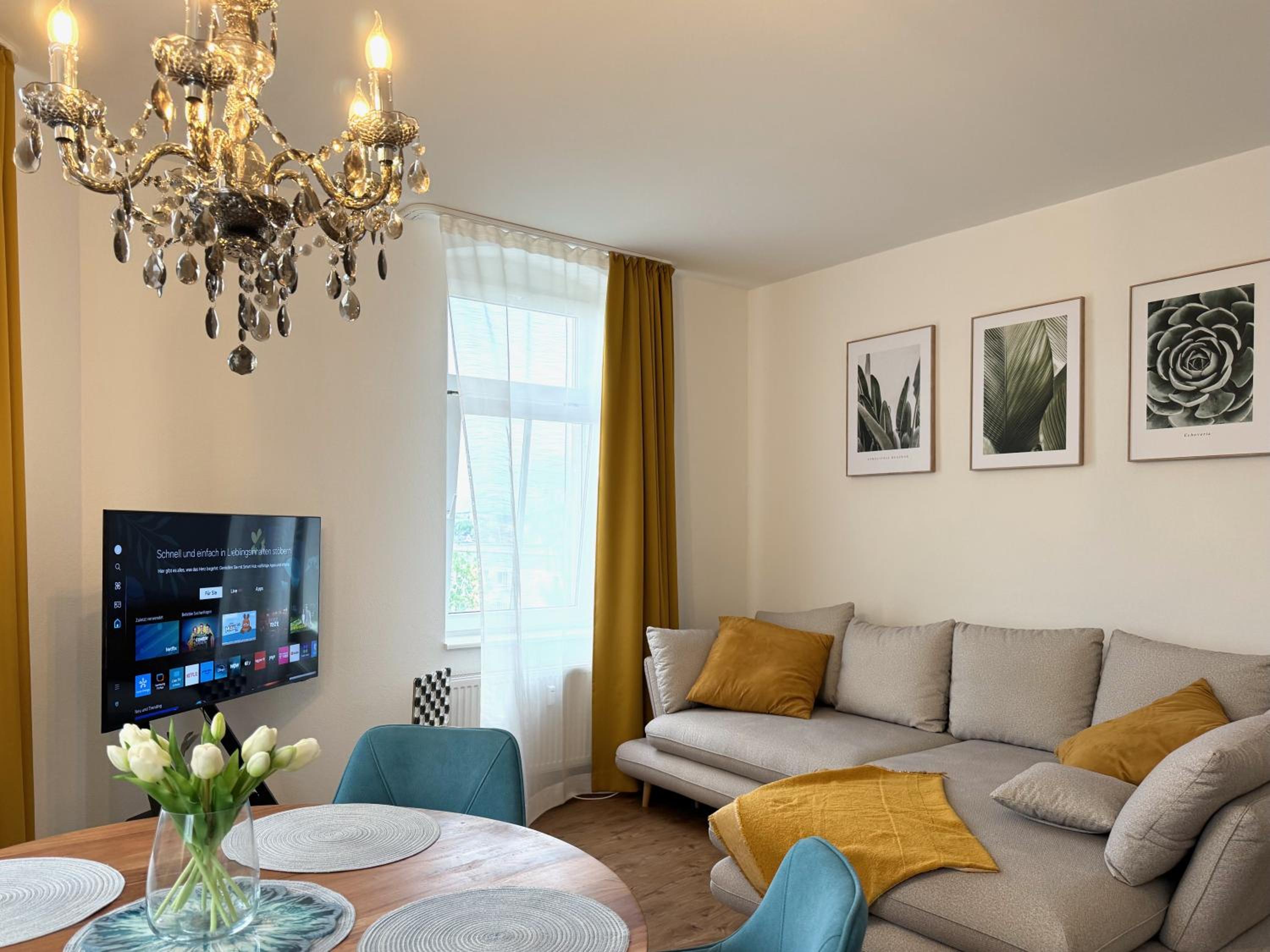 City Apartment Chemnitz - 3 Zi - Wohlfühlen