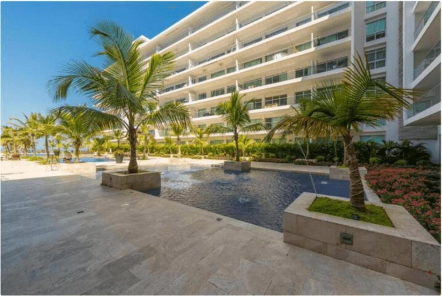 Oceanfront condominium with direct access to the beach.