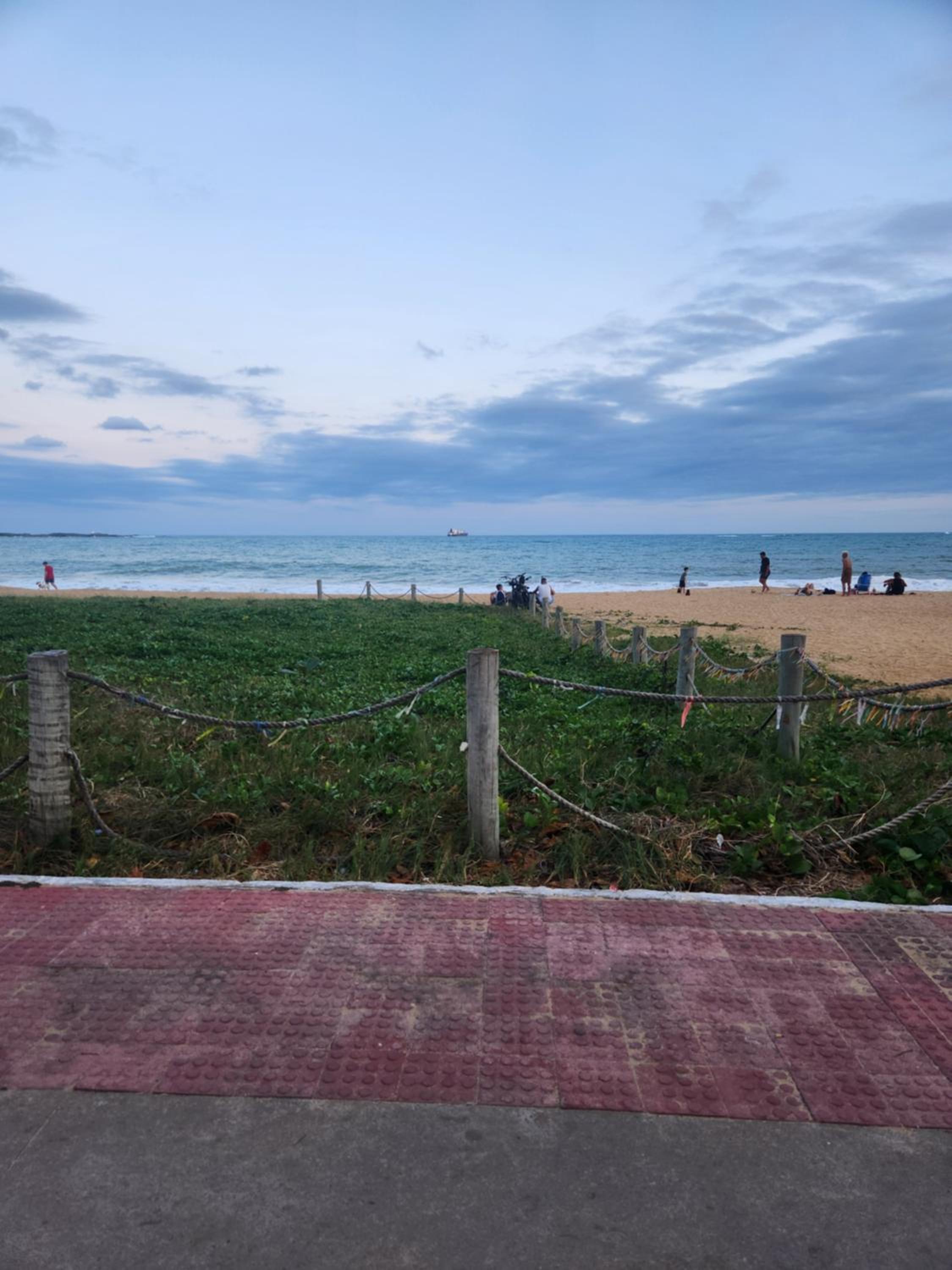 Frente para Praia