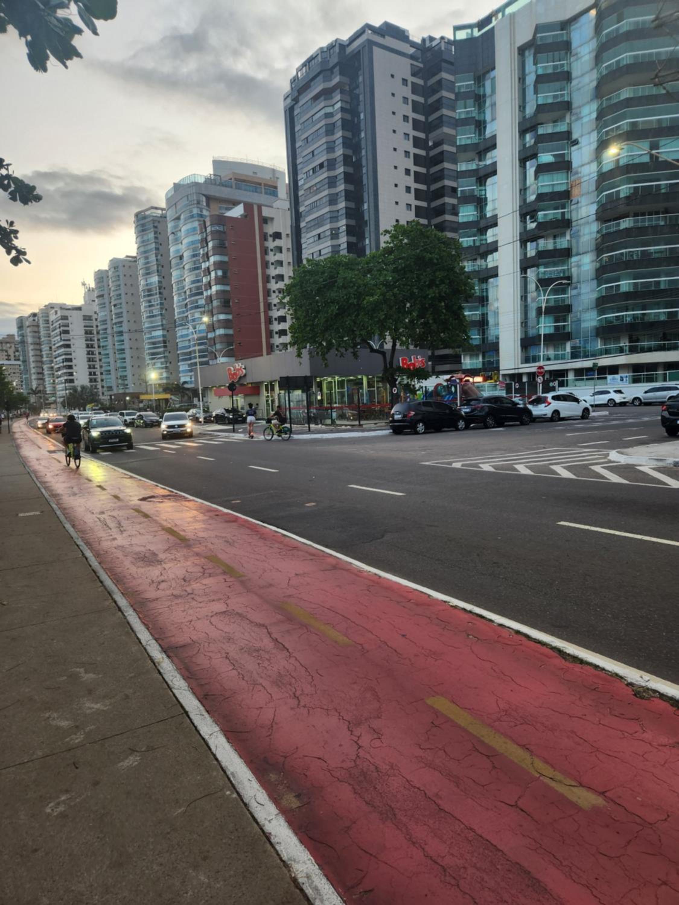 Frente para Praia
