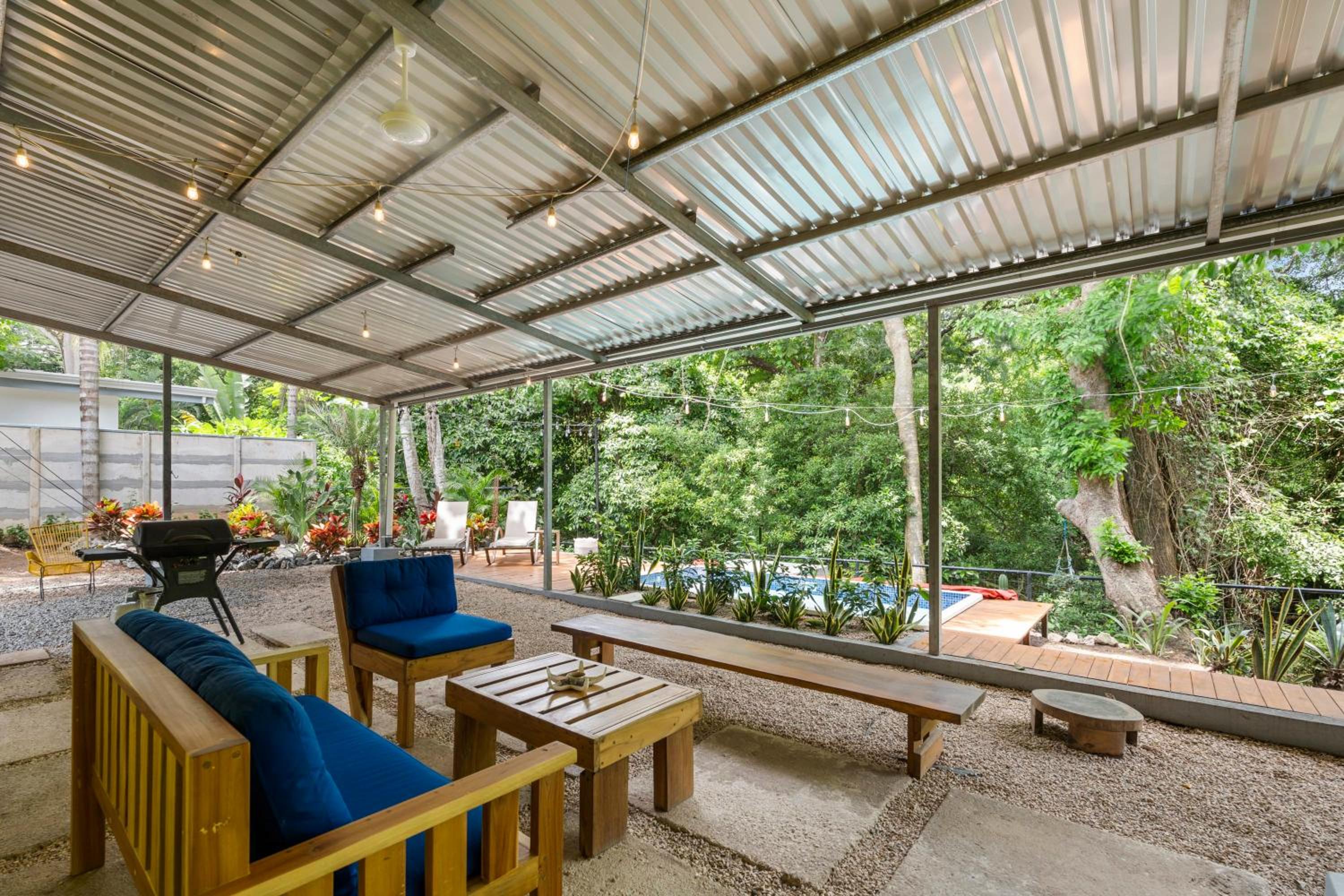 Unique Container Home with Private Pool and Deck