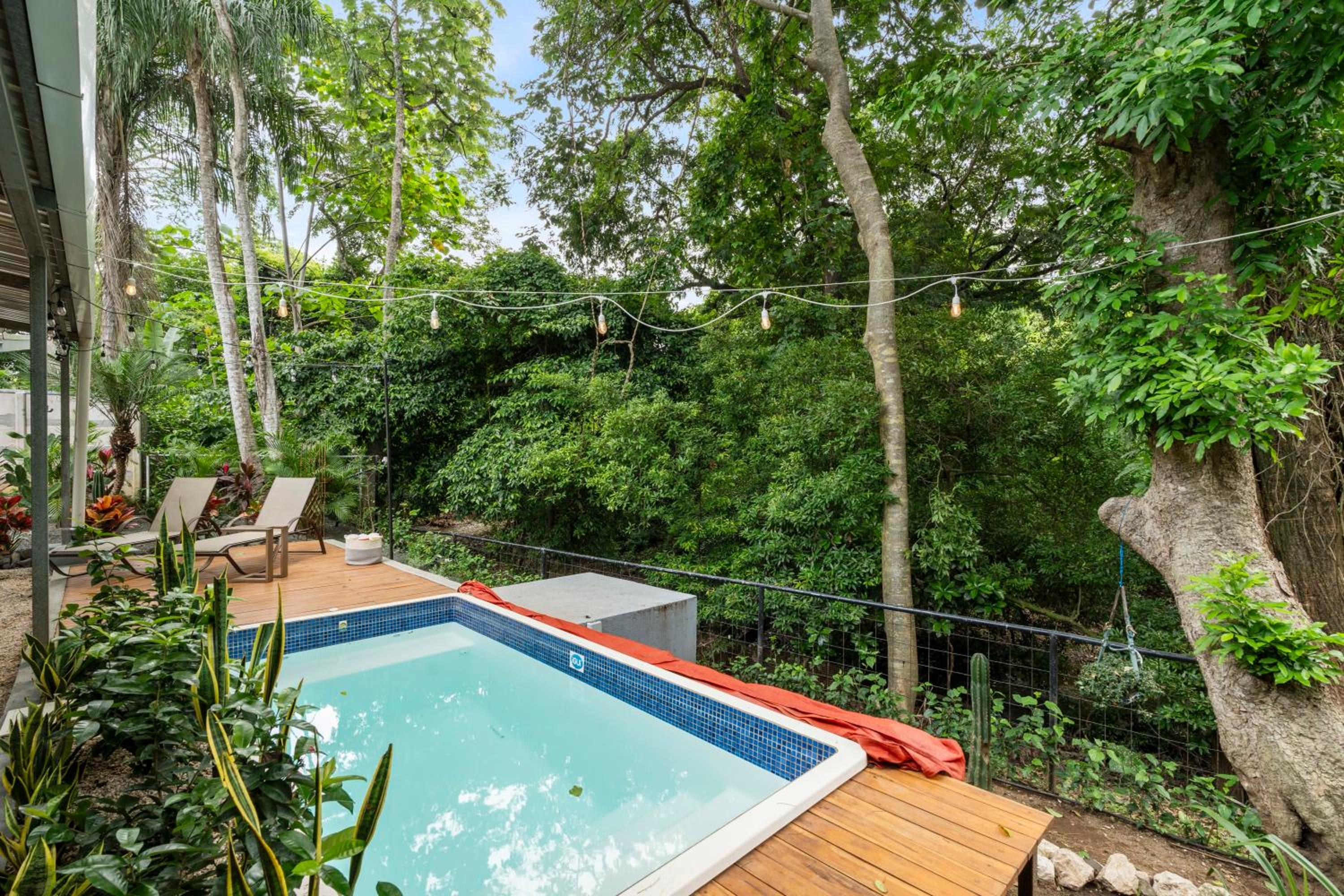 Unique Container Home with Private Pool and Deck