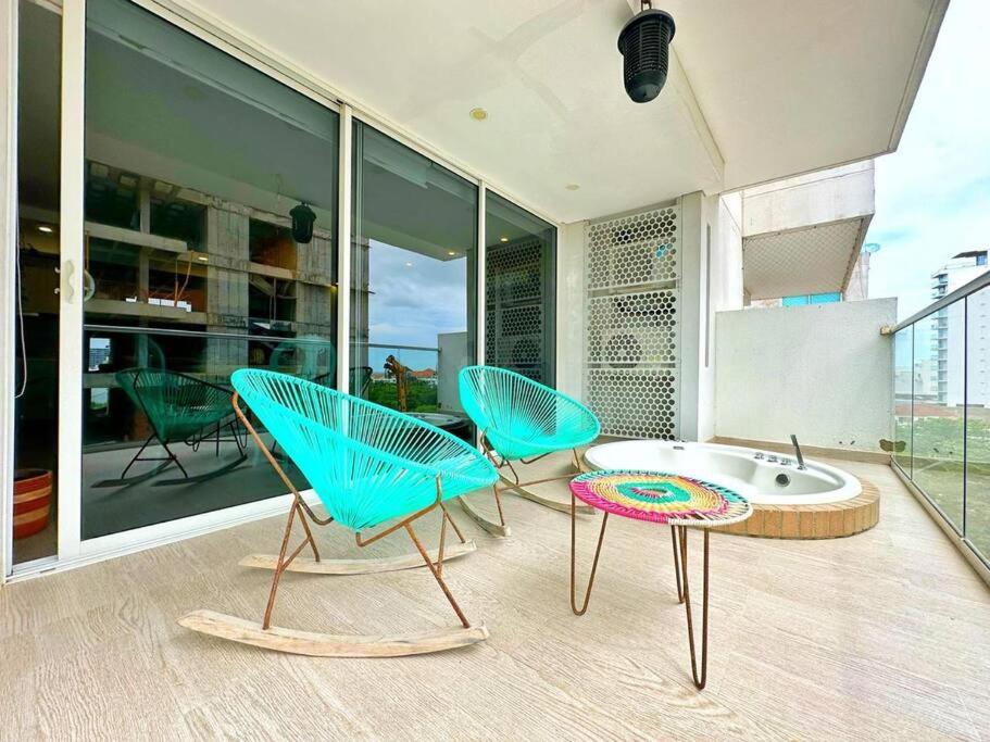 Cartagena Martinique - Hermoso apartamento con Jacuzzi en el Balcón!