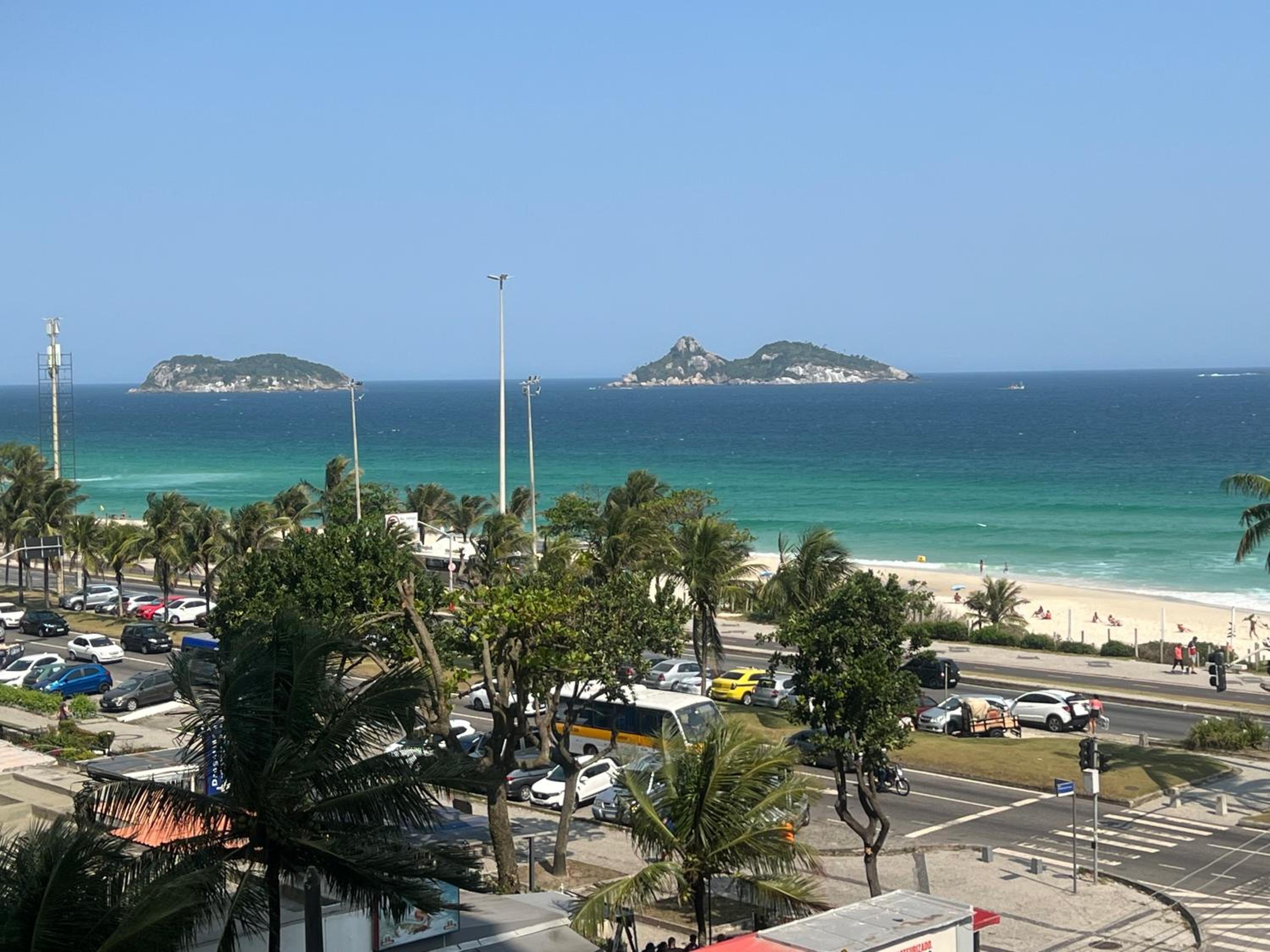 Apart Hotel Barra da Tijuca em frente à praia