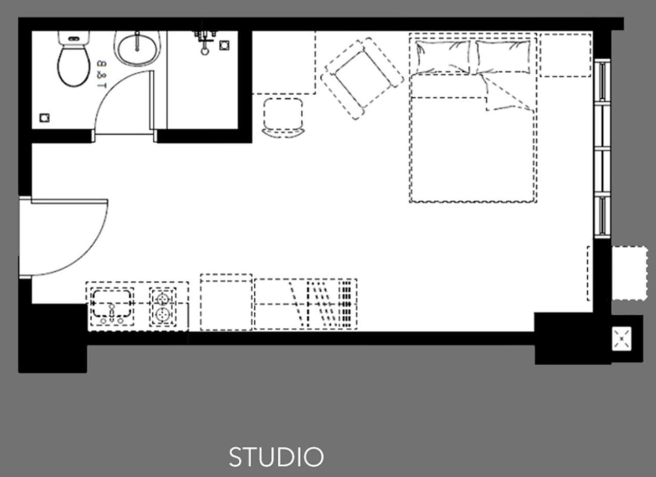 By Trixia BE Apartments, Luxury Studio Apartments, AC, Pool, Gym, near IT Park view 4