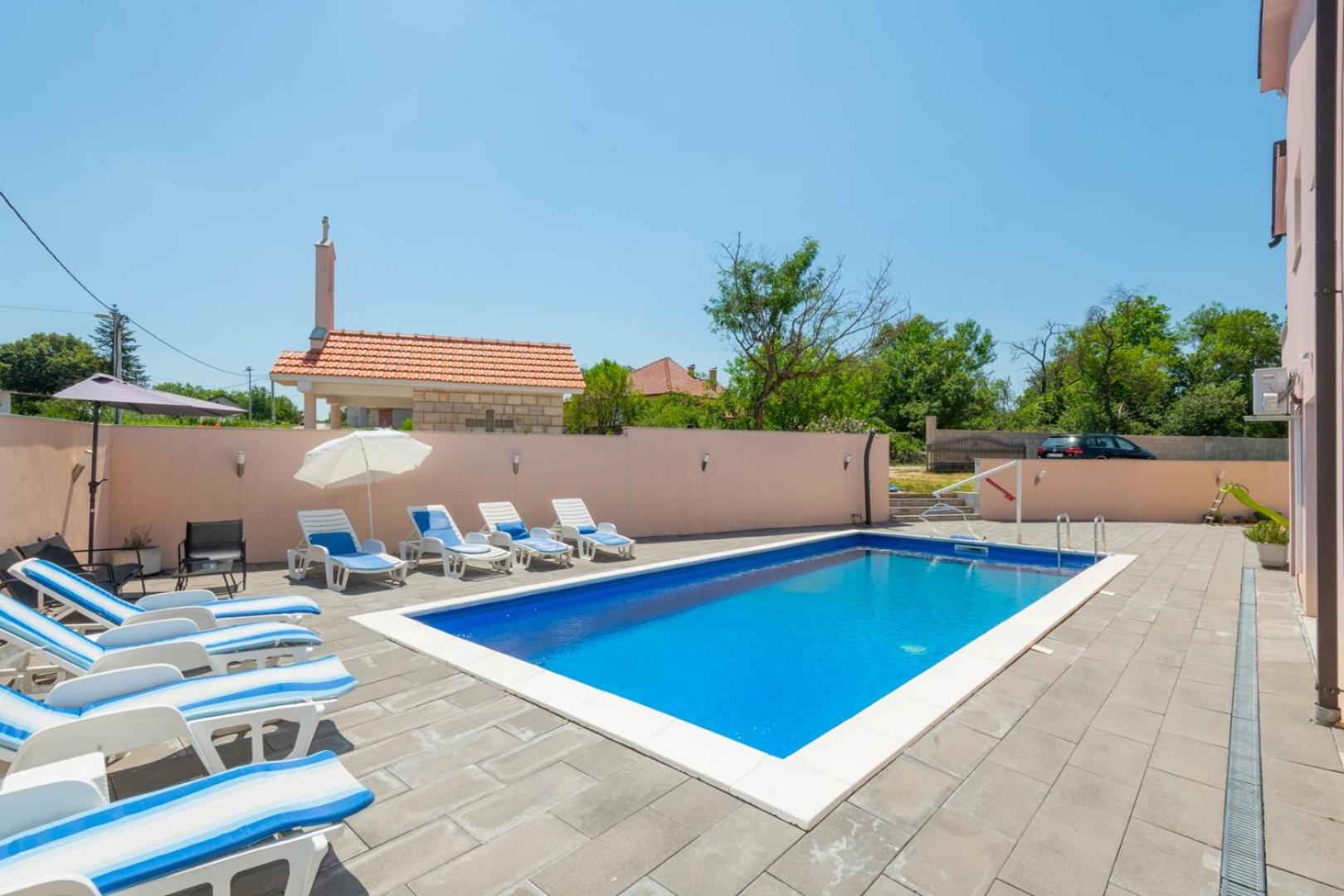 Villa Bianca with private pool view 2
