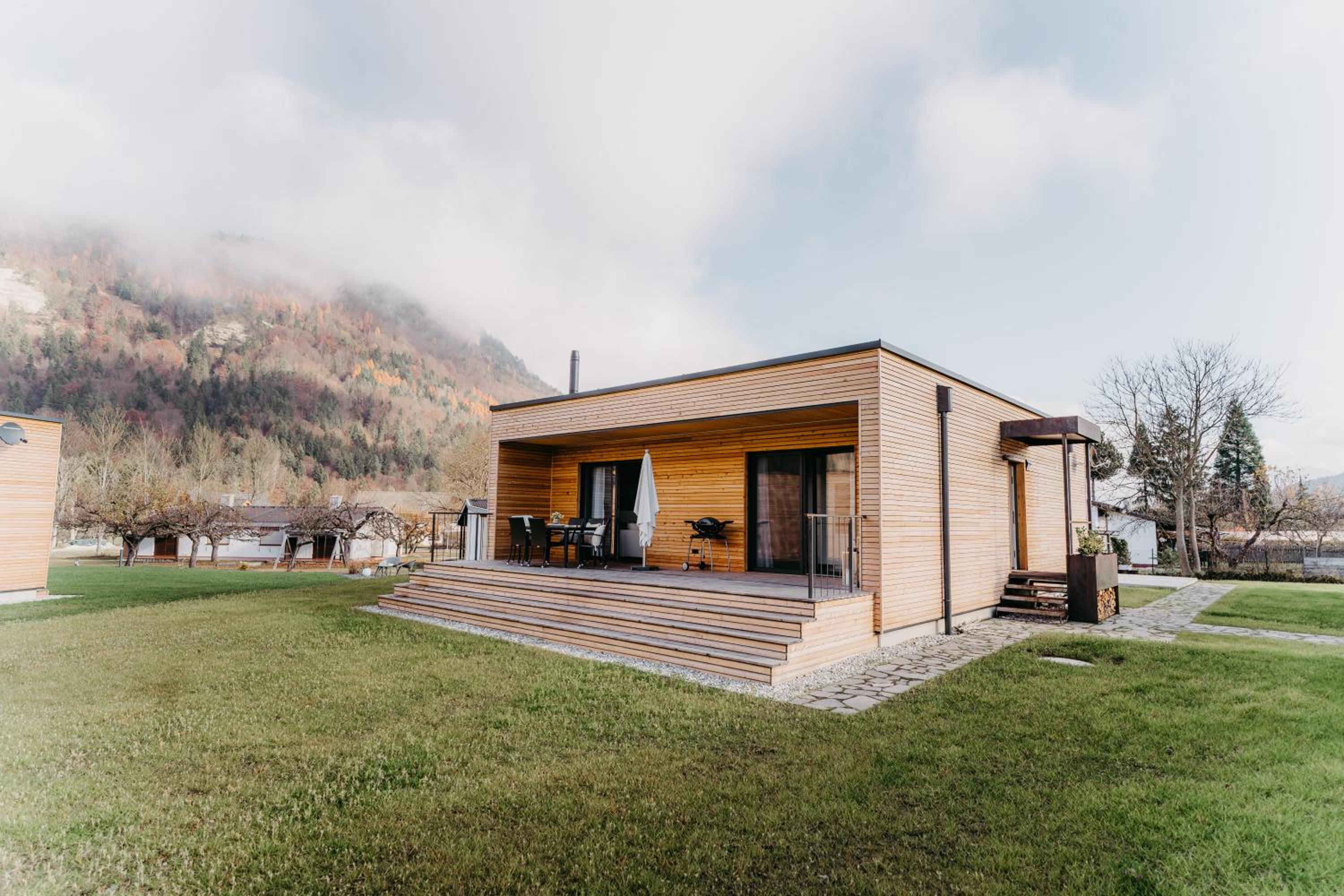 Drauinsel Chalet Linsendorf