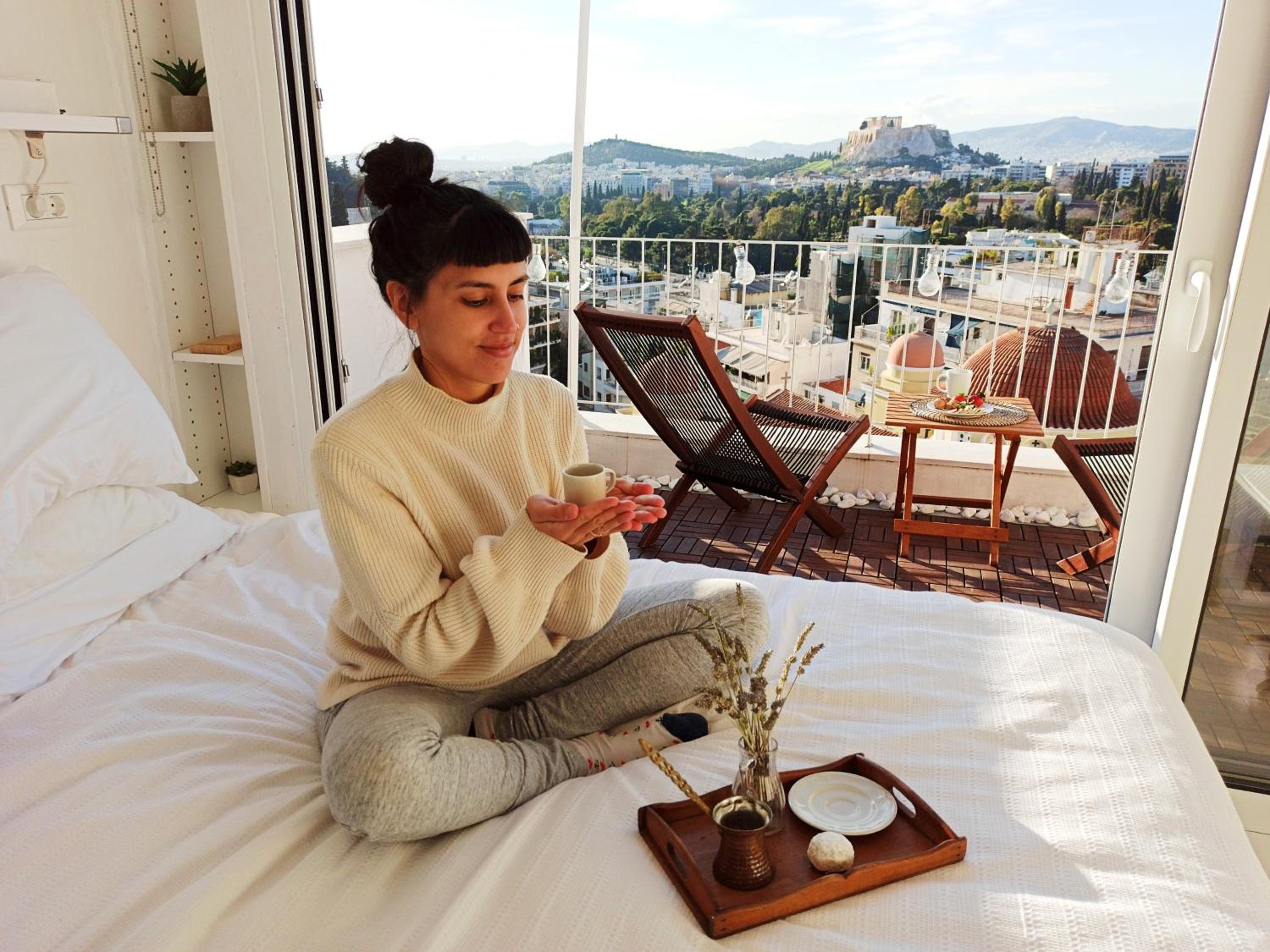 Rooftop studio with Acropolis view just next to Panathenaic Stadium - 280 Athens view photo 3