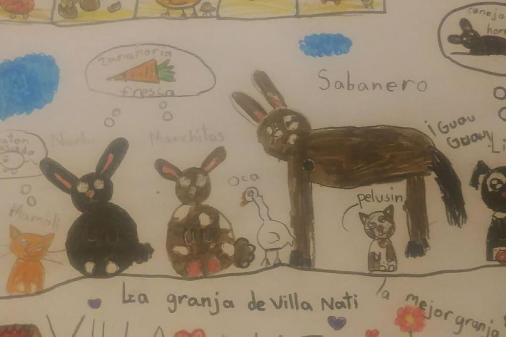 Casa en campo para desconectar en Madrid con Animales