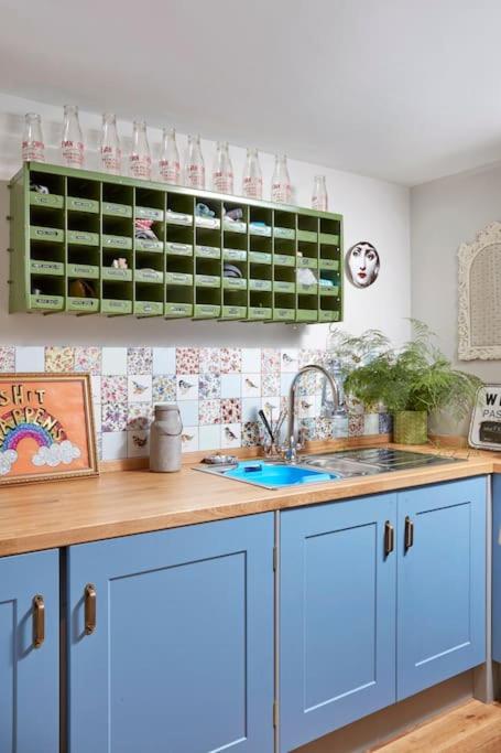 Ty Pandy Eclectic Luxury Family cottage Sleeps 8 adults and 2 children view 3