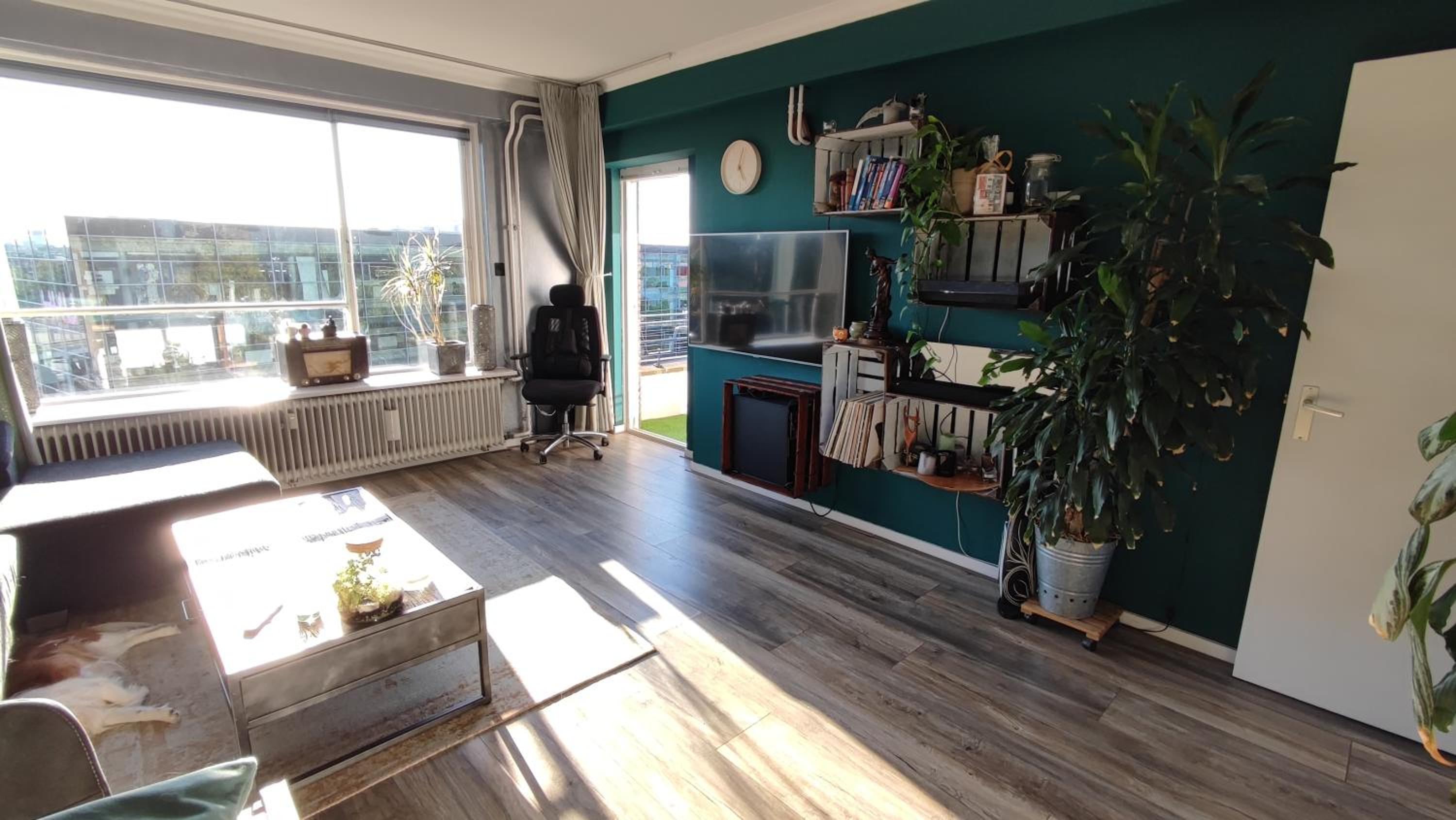 Luxe appartement met groot bed bij het centrum