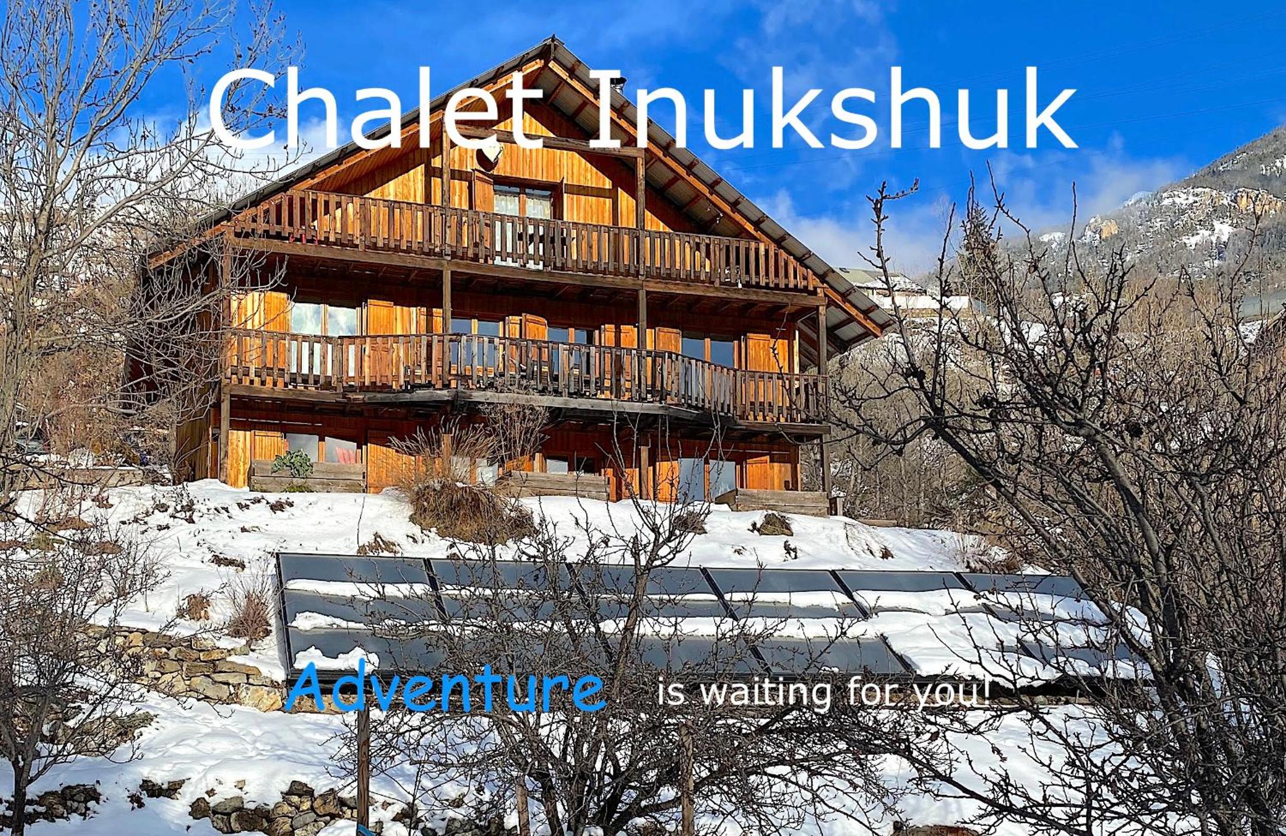 Chalet Inukshuk Vue panoramique Gorges de la Durance Parc des Écrins