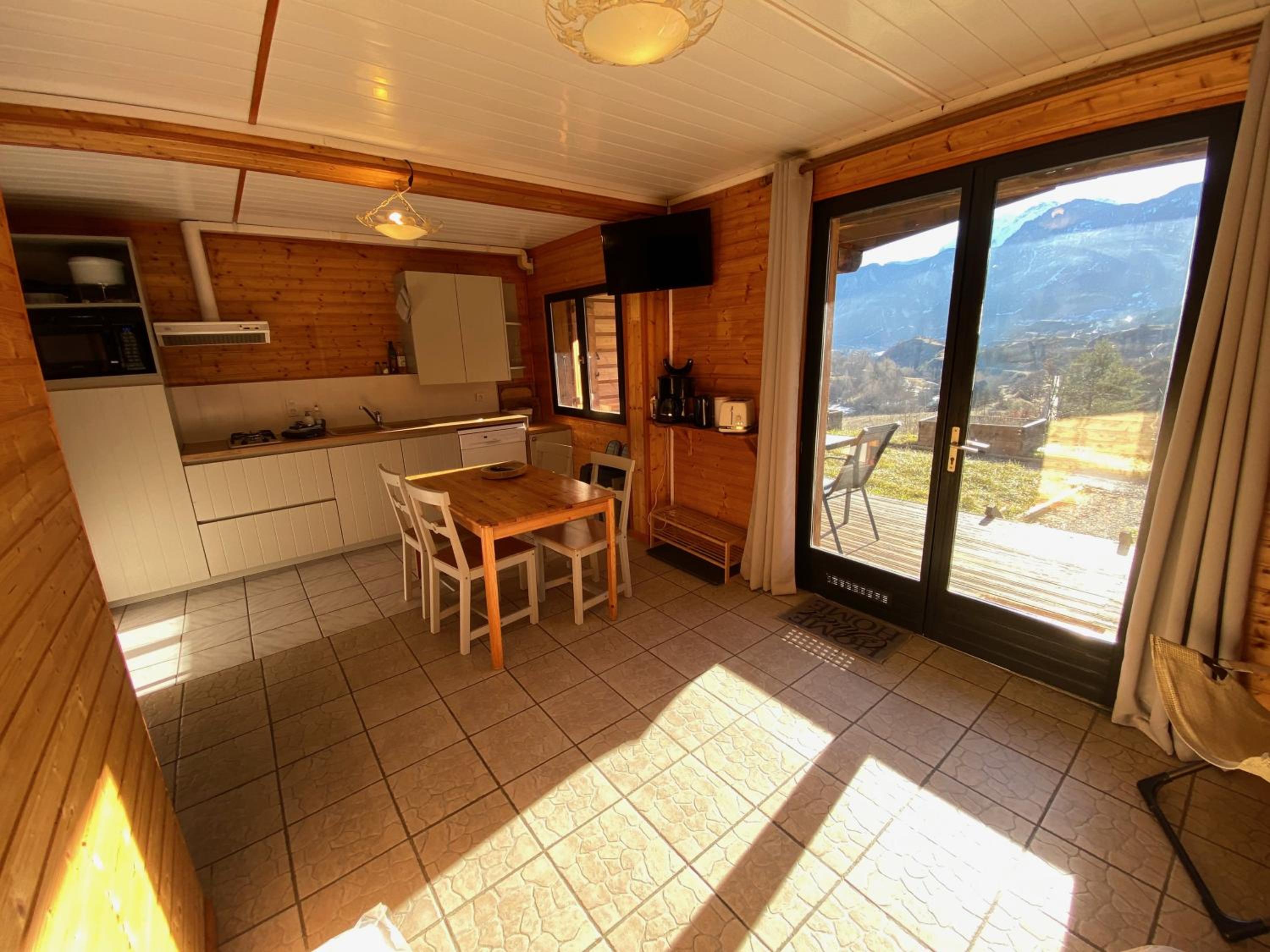 Chalet Inukshuk Vue panoramique Gorges de la Durance Parc des Écrins
