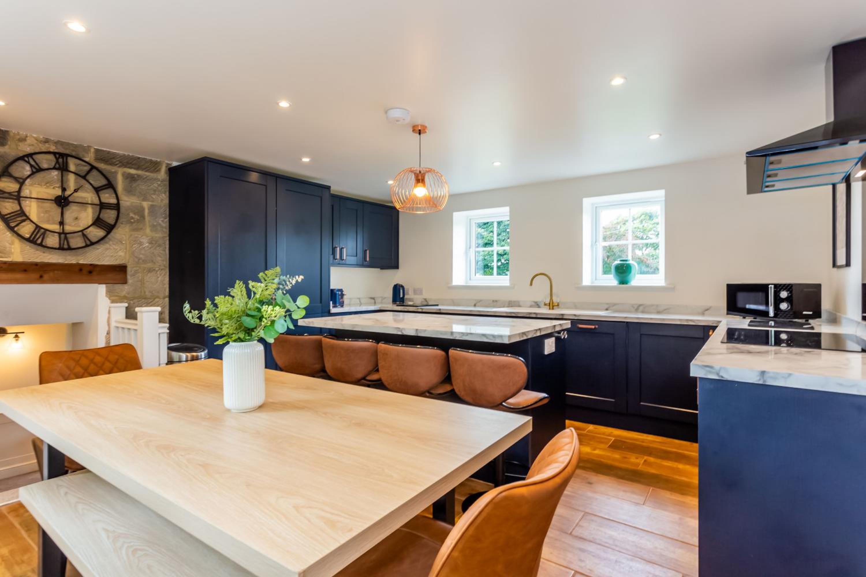 Idyllic retreat with log burner near Danby Castle view 2