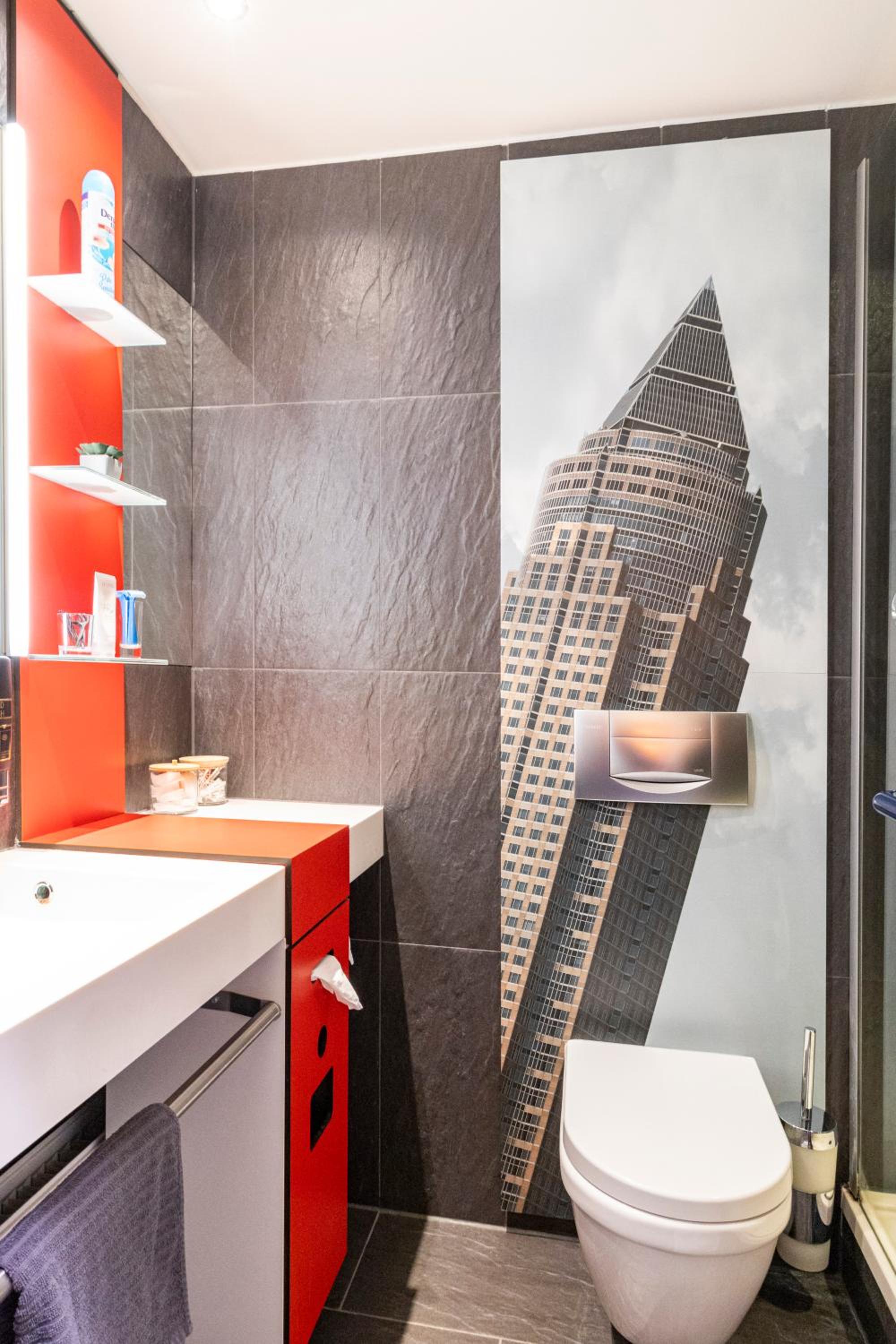 Nähe Frankfurt Messe mit Netflix und Balkon